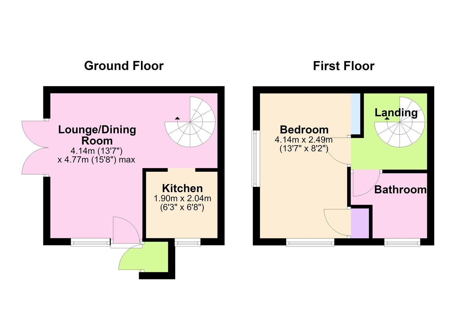 Willow Close, Burbage floorplan