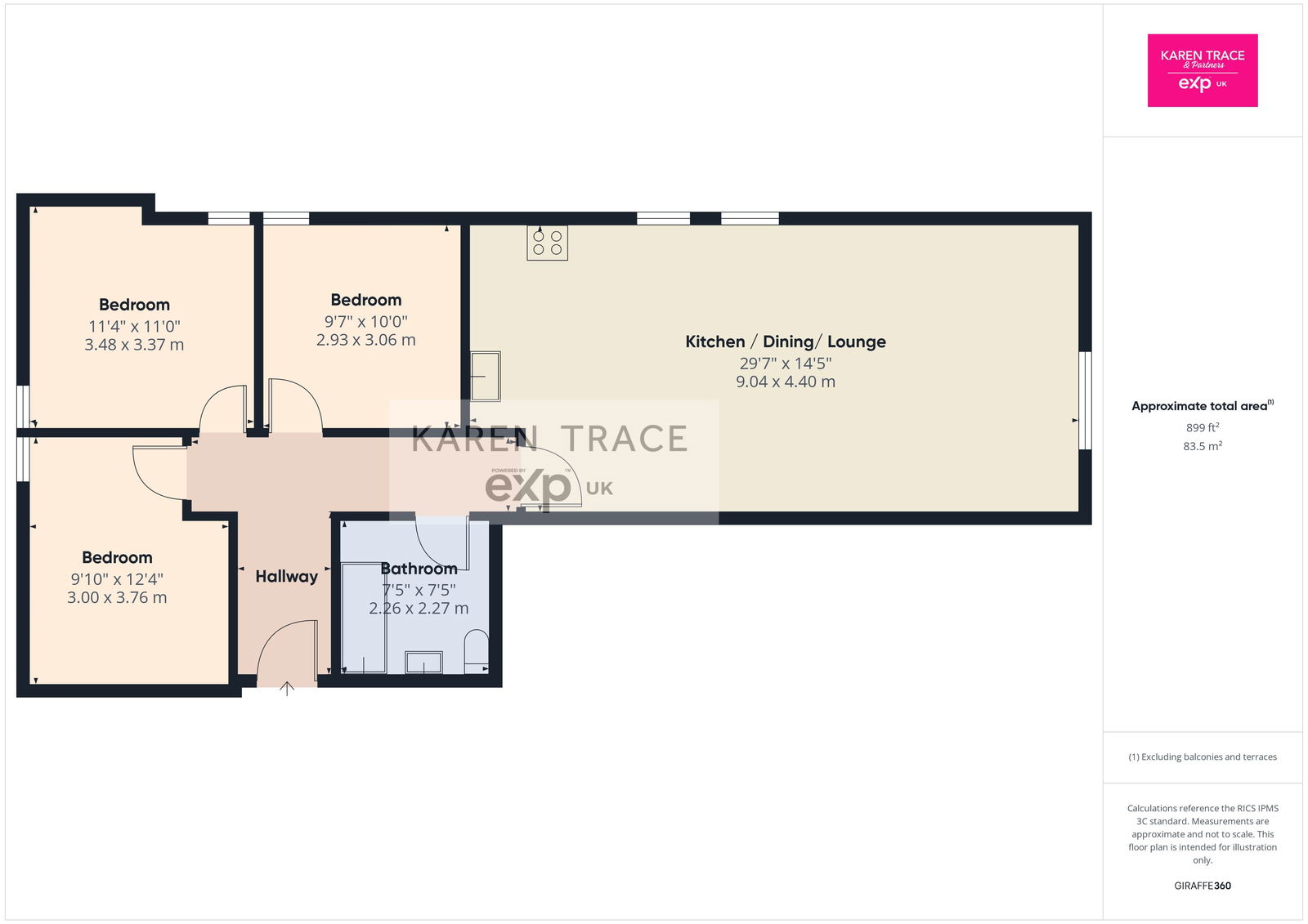 The Old Market House,Apartment 2, Fore Street, Par floorplan