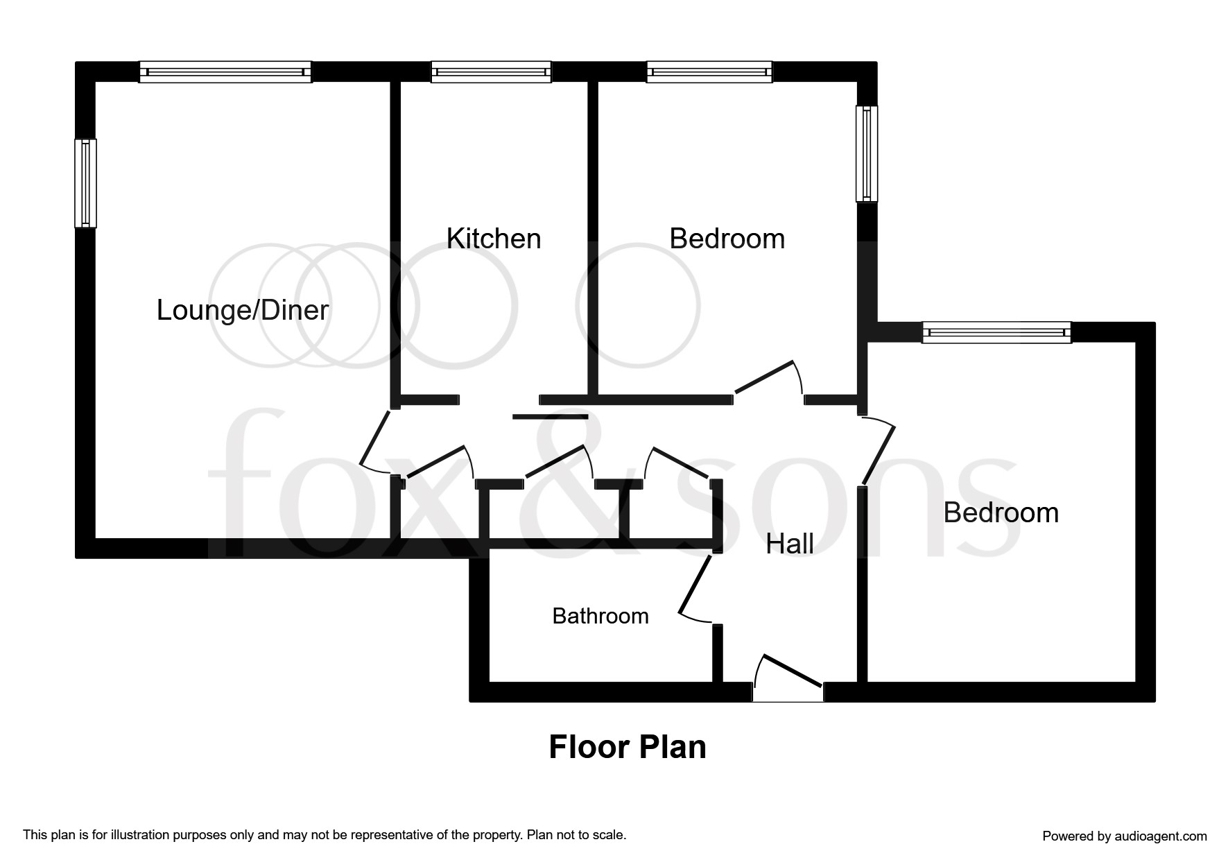 2 Bedrooms Flat for sale in Richmond Road, Seaford BN25