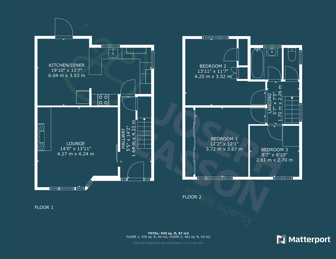 Alfoxton Road, Bridgwater TA6, 3 bedroom semidetached house for sale