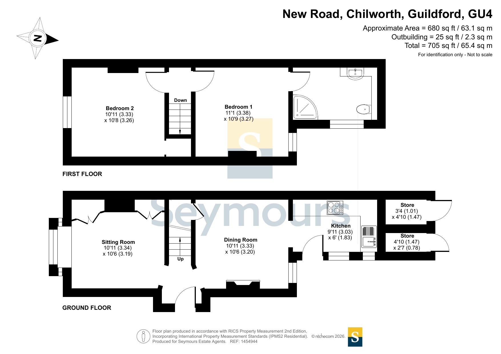 72, New Road, Guildford floorplan