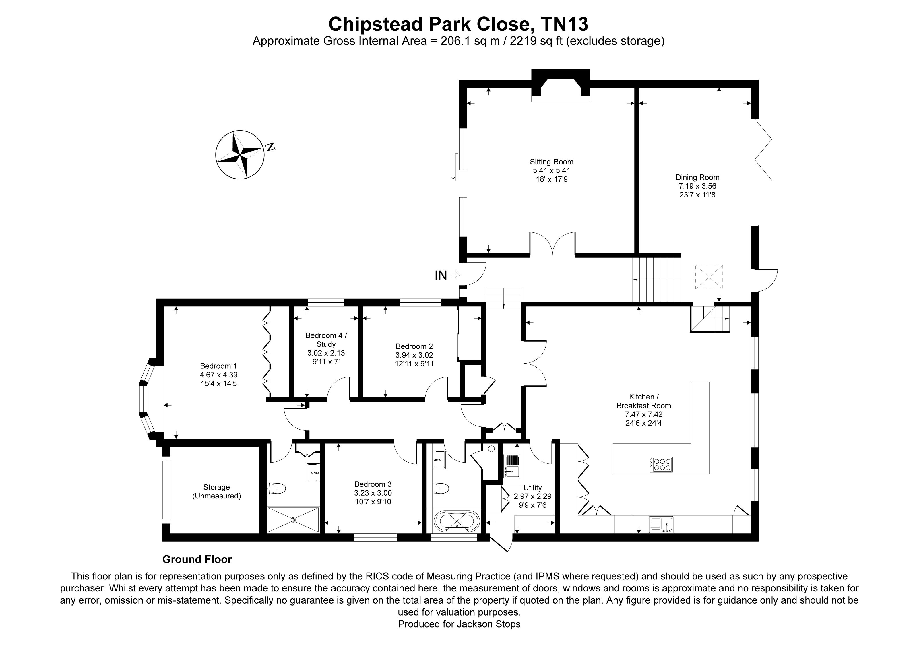 10, Chipstead Park Close, Kent floorplan