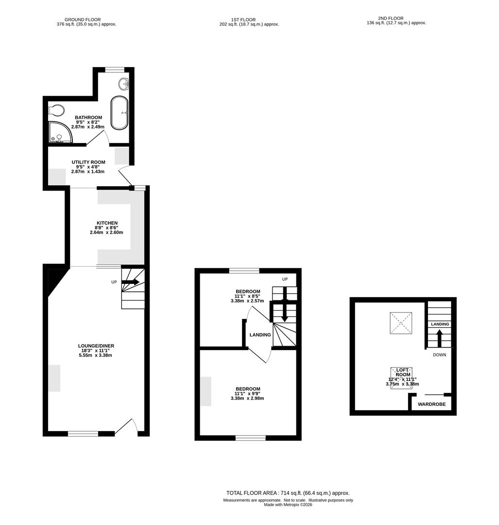 261, Coxtie Green Road, Brentwood floorplan