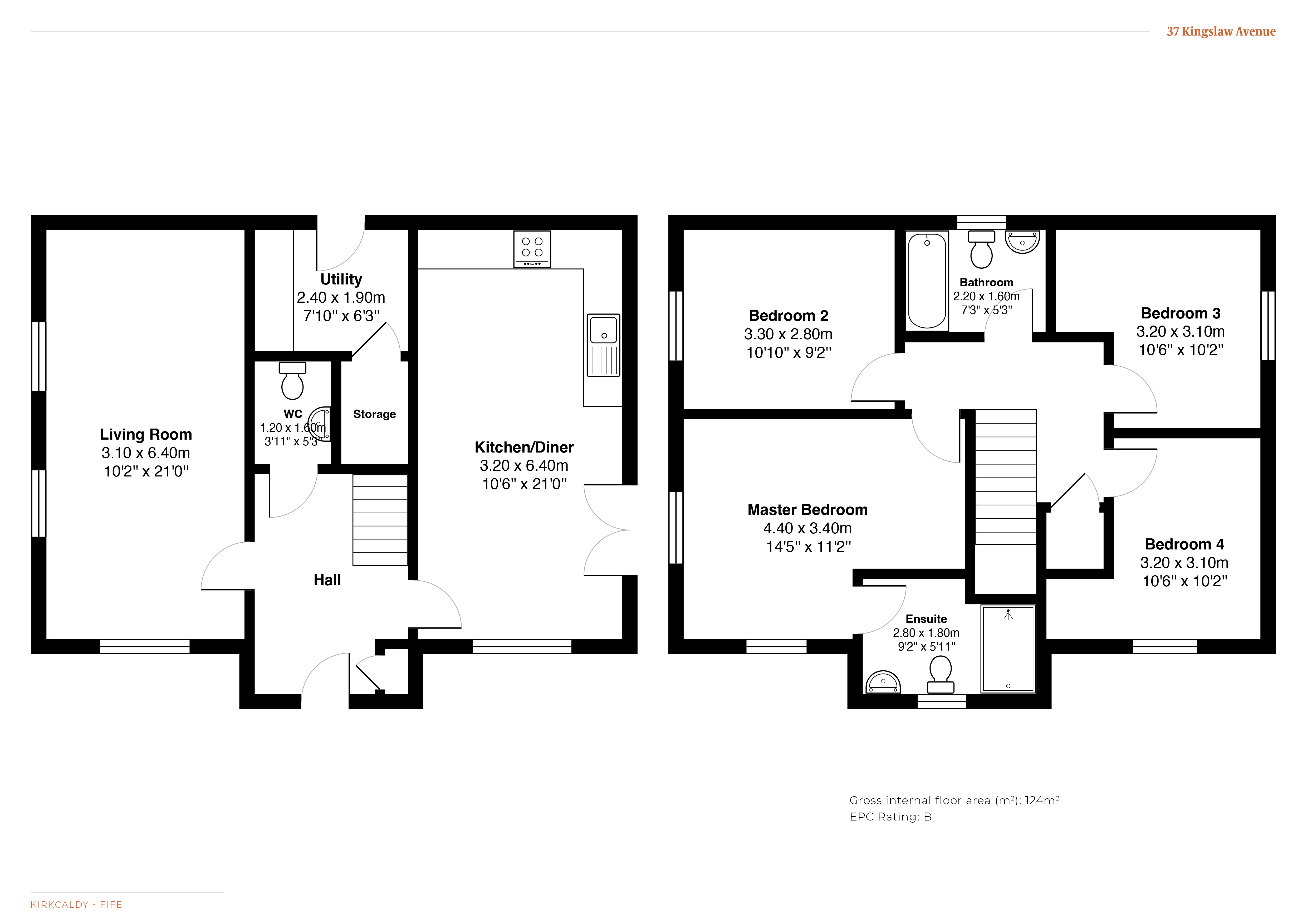 Kingslaw Avenue, Kirkcaldy floorplan