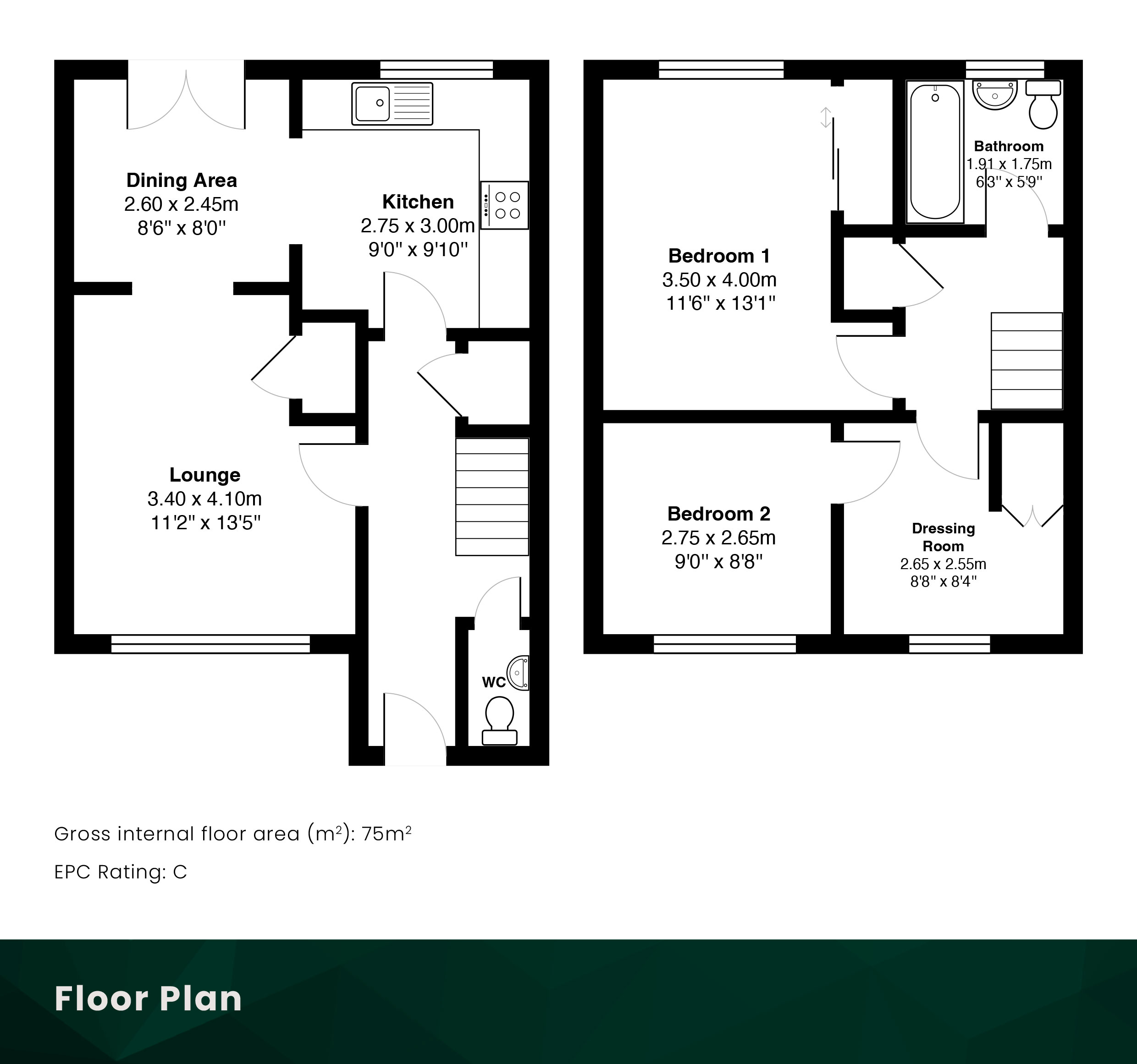Martin Place, Motherwell floorplan