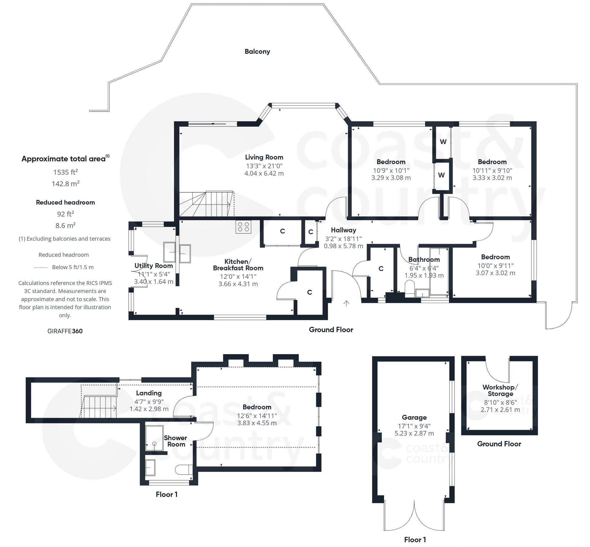 Coniston College Road, Newton Abbot floorplan