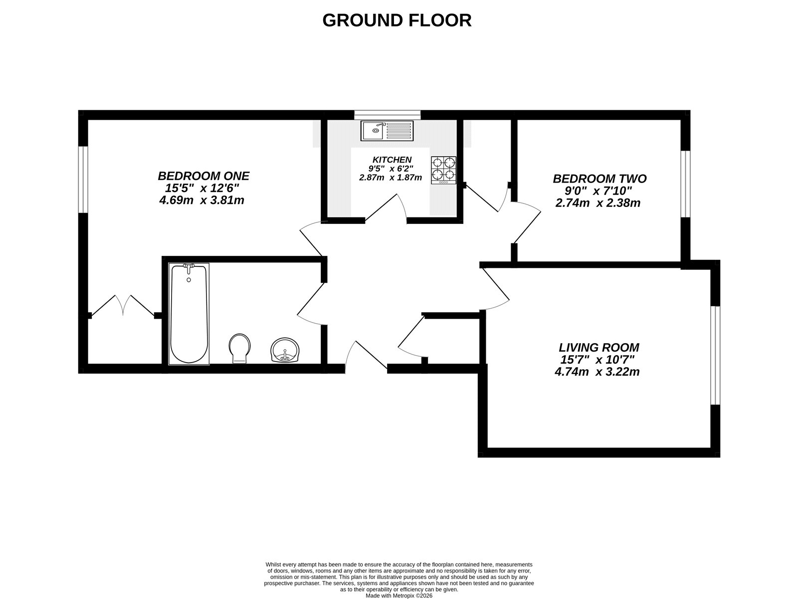 40,, Ogden Park, Bracknell Forest floorplan