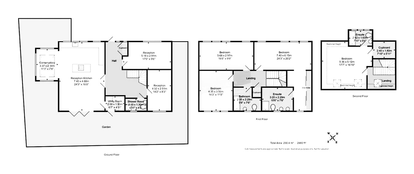 Cedarwood, Goffs Lane, Goffs Oak floorplan