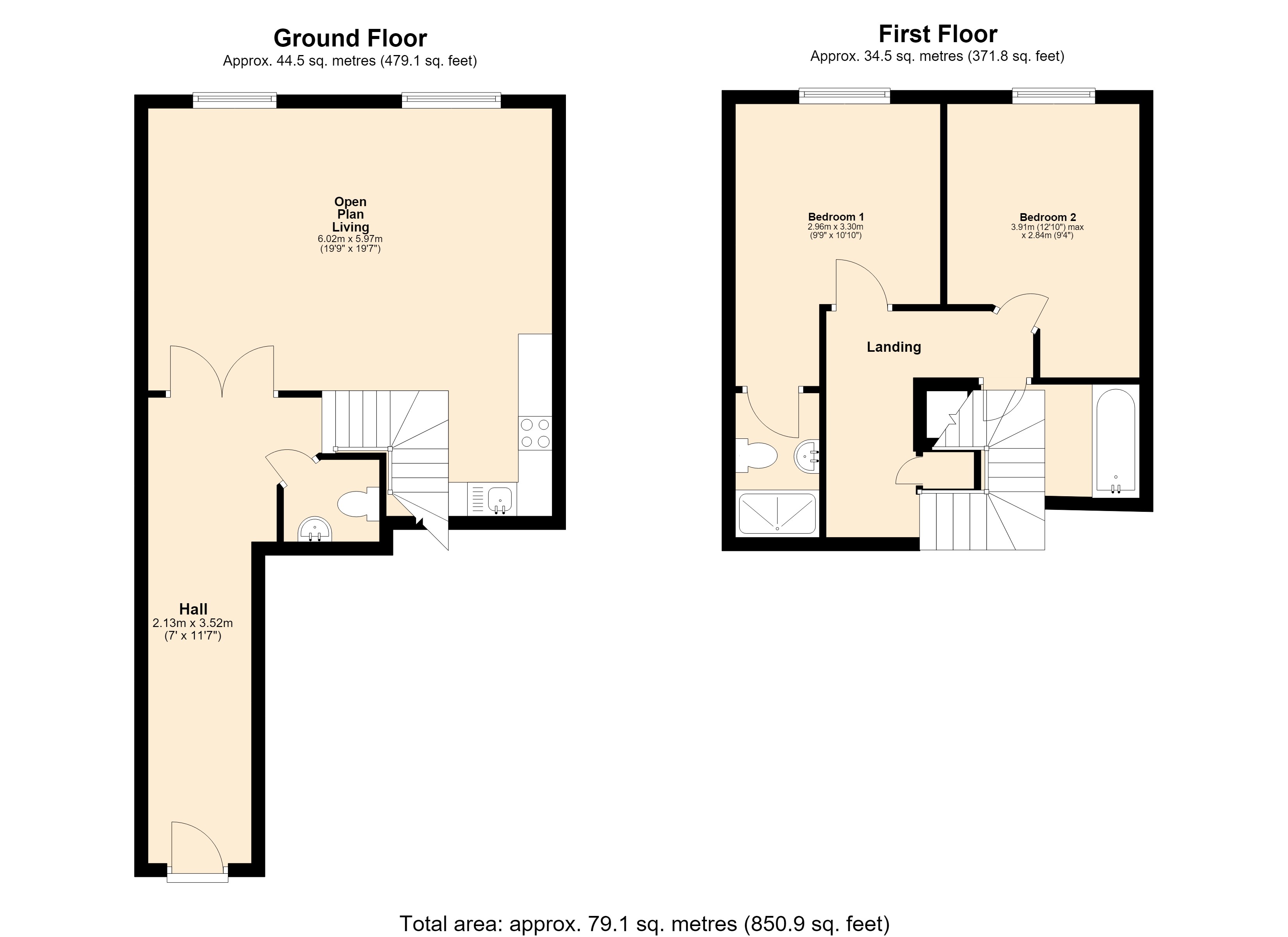 7, Reeves Yard, Margate floorplan