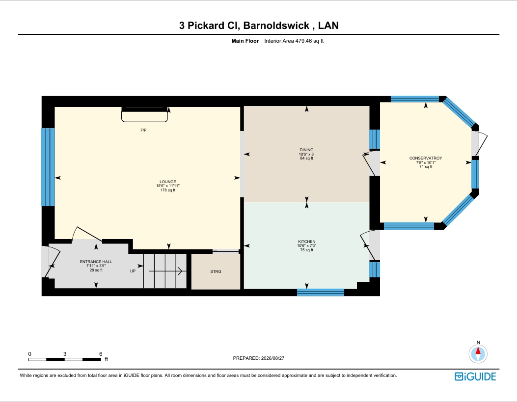 3, Pickard Close, Lancashire floorplan
