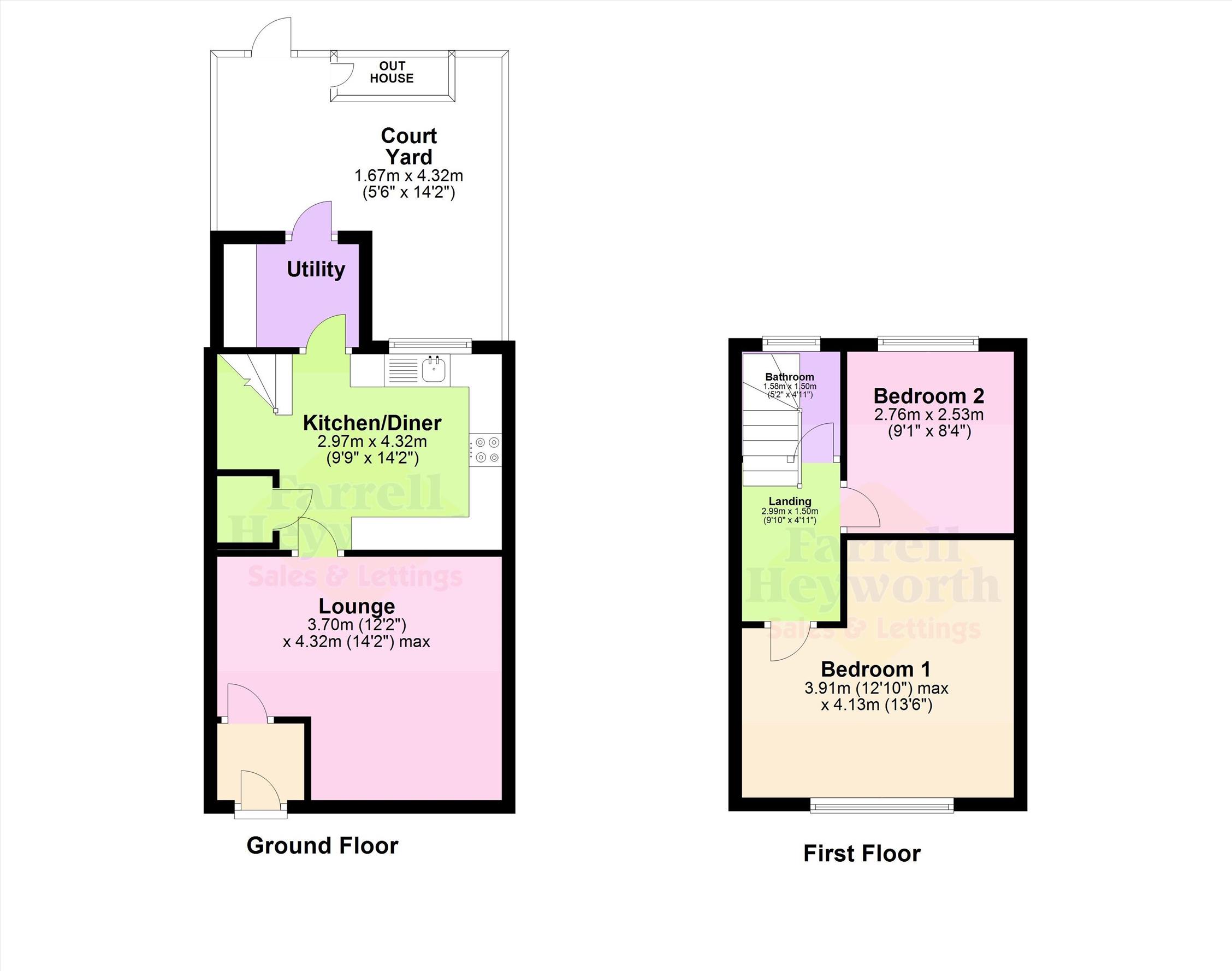 2 Bedrooms  for sale in Marshalls Brow, Preston PR1