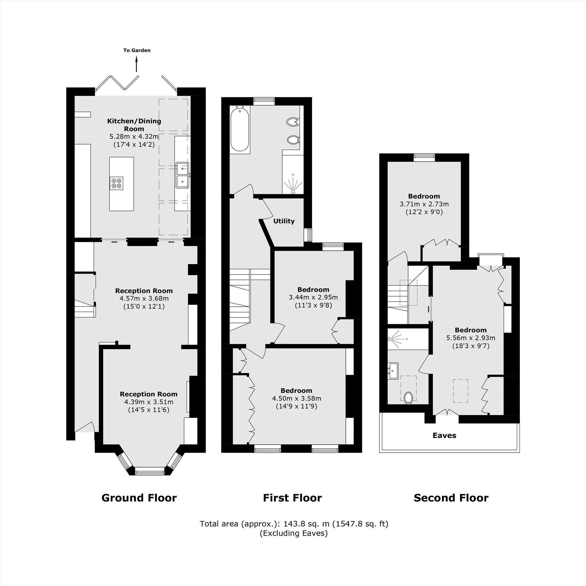 Cavendish Road, London floorplan