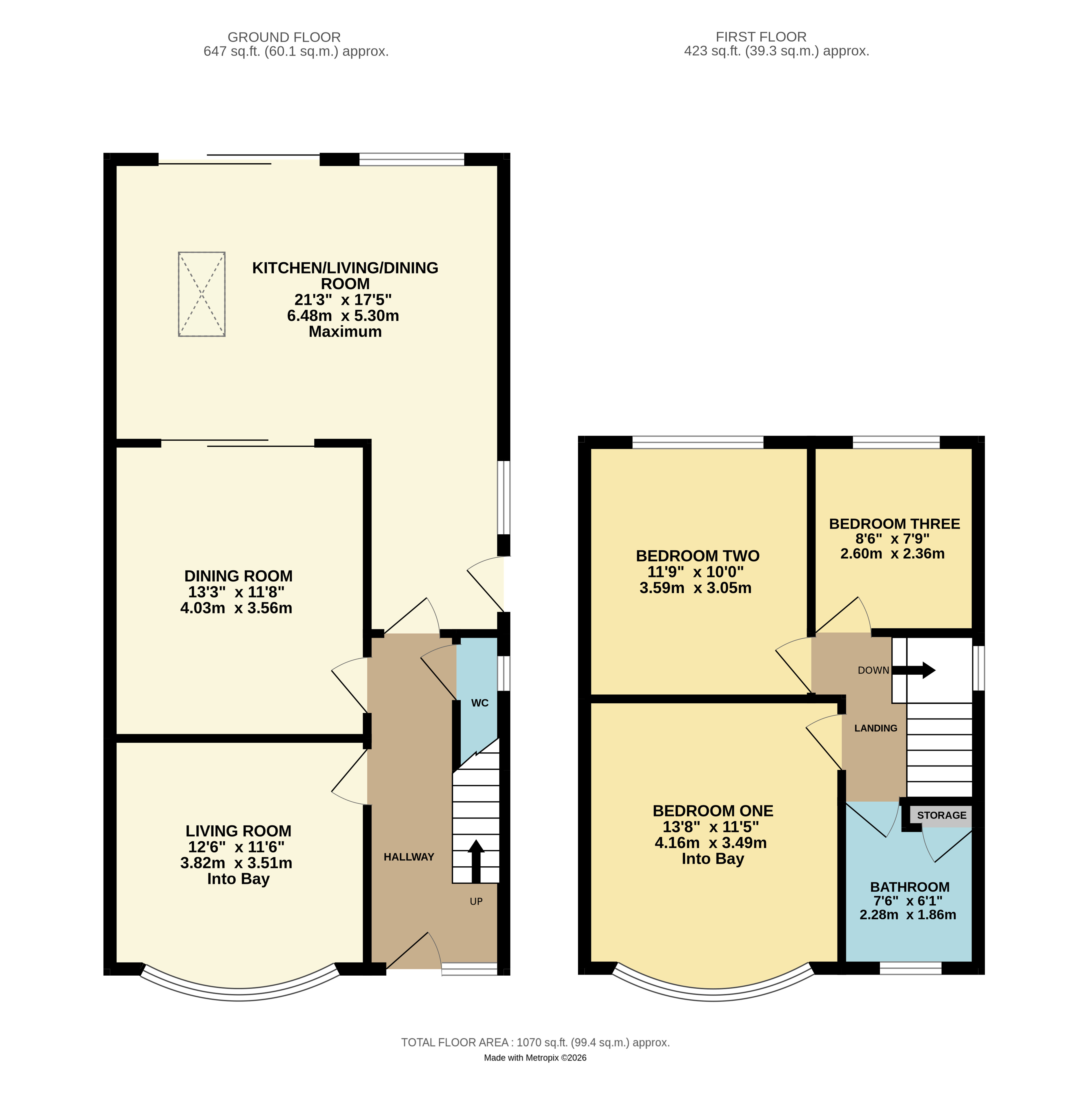 46, Delacourt Road, Manchester floorplan