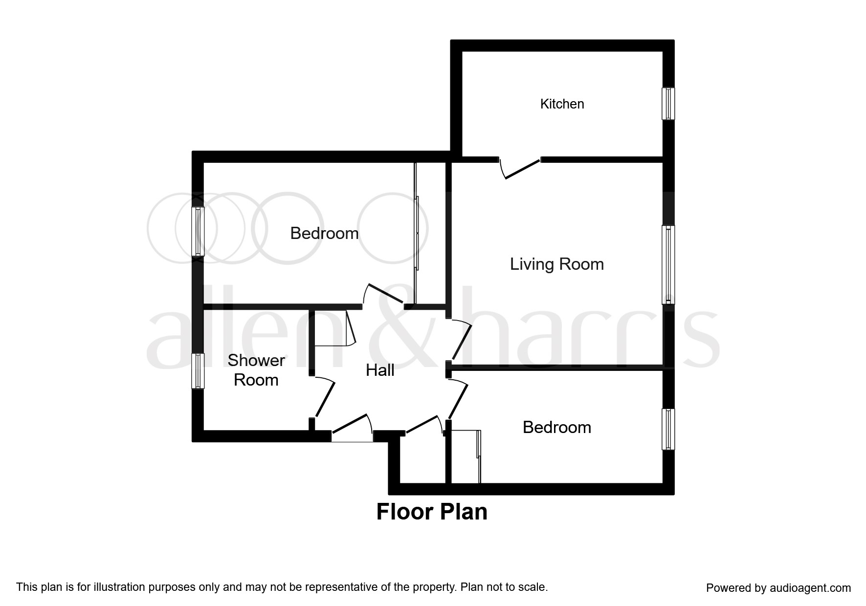 2 Bedrooms  for sale in Braidpark Drive, Giffnock, Glasgow G46