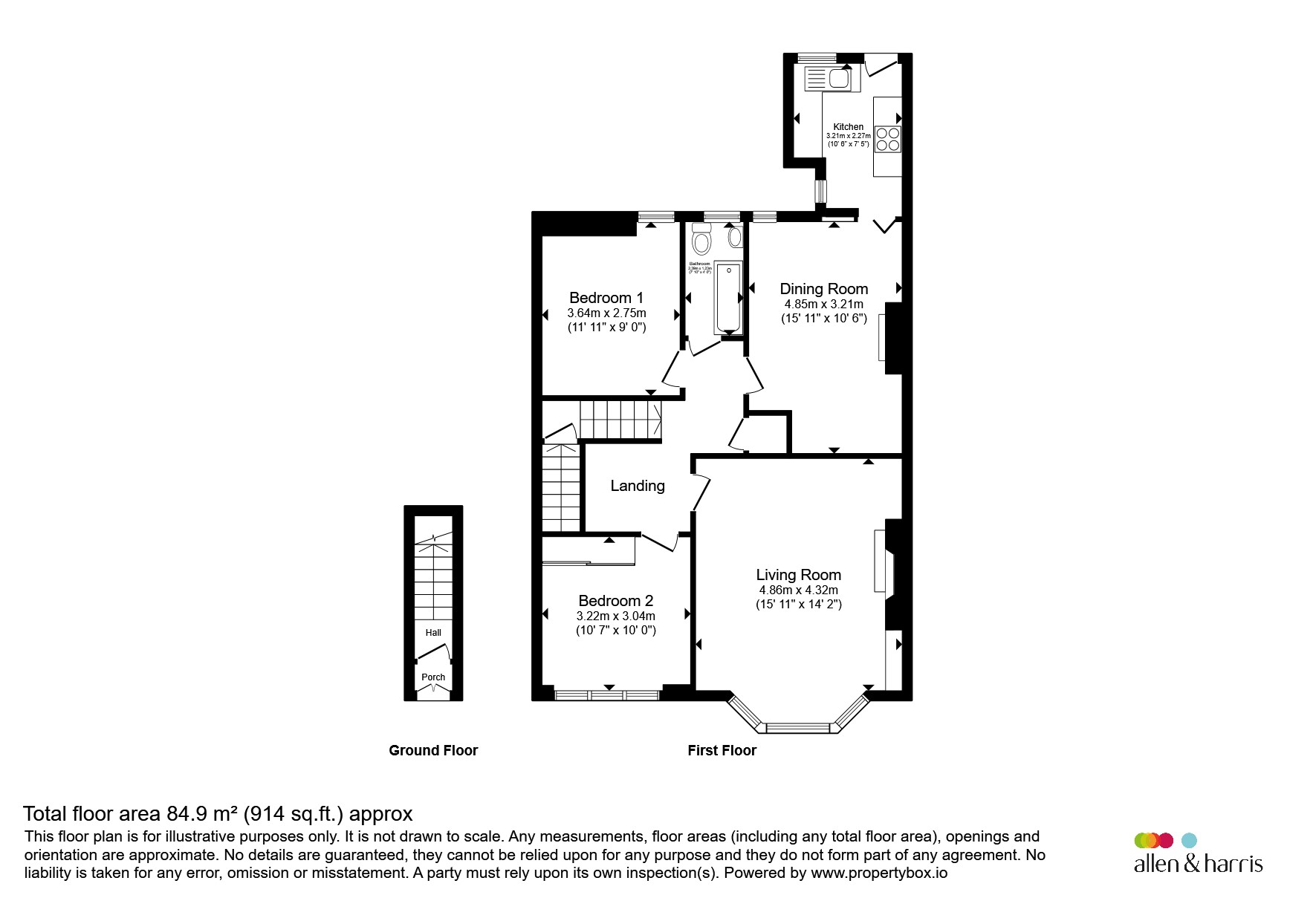 178, Cumlodden Drive, Glasgow floorplan