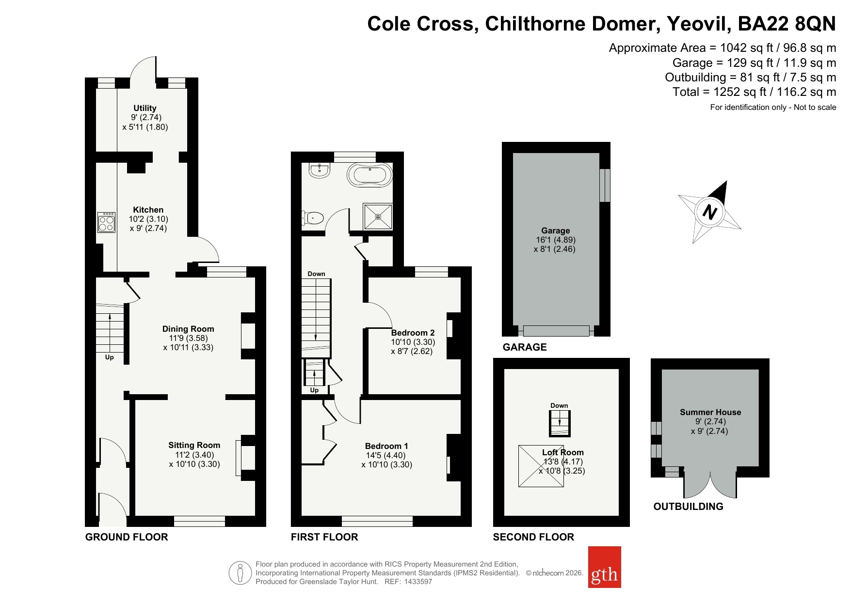 4, Cole Cross, Yeovil floorplan