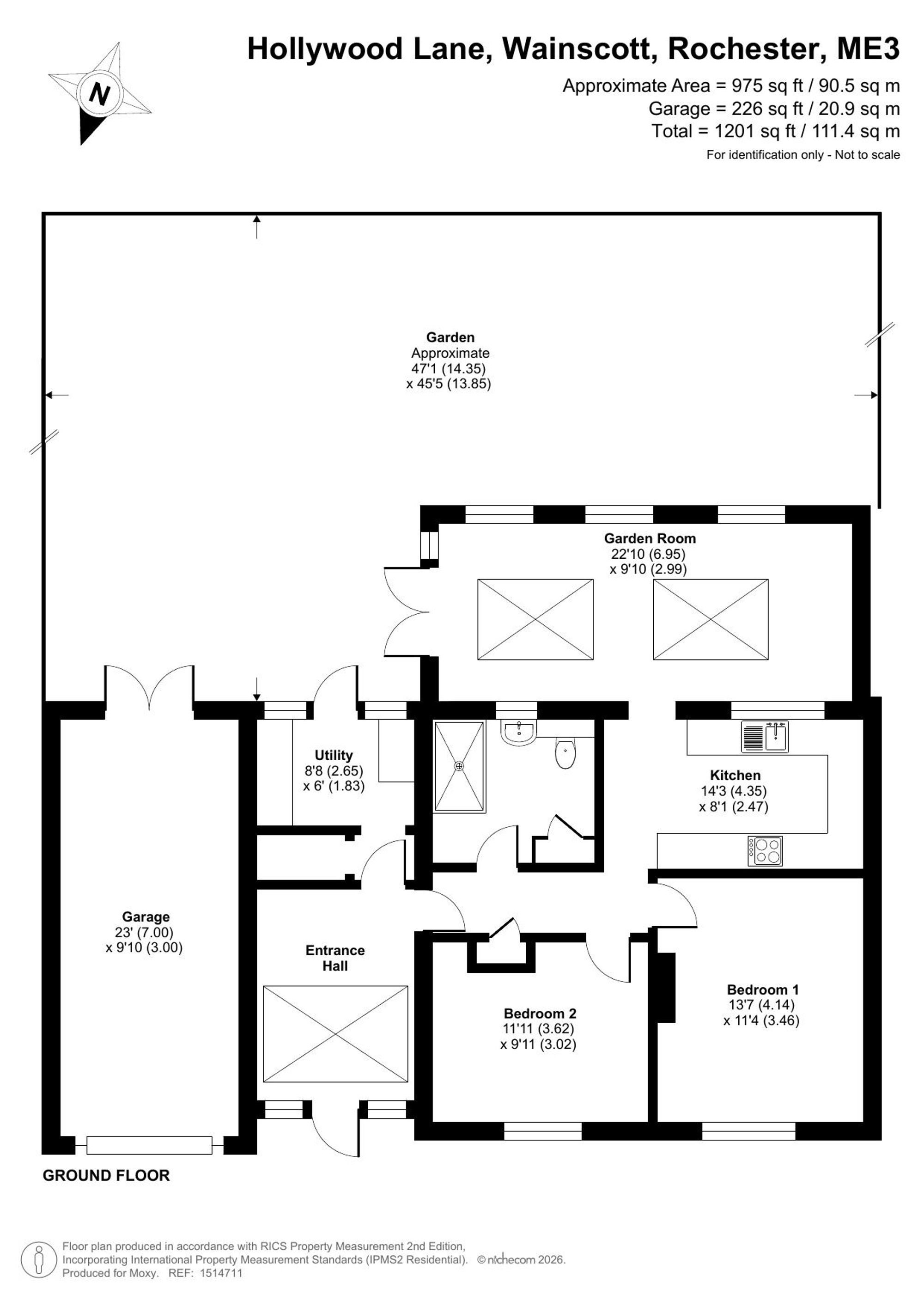 43 Hollywood Lane, Rochester floorplan