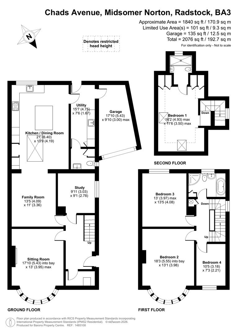 7, St. Chads Avenue, Radstock floorplan