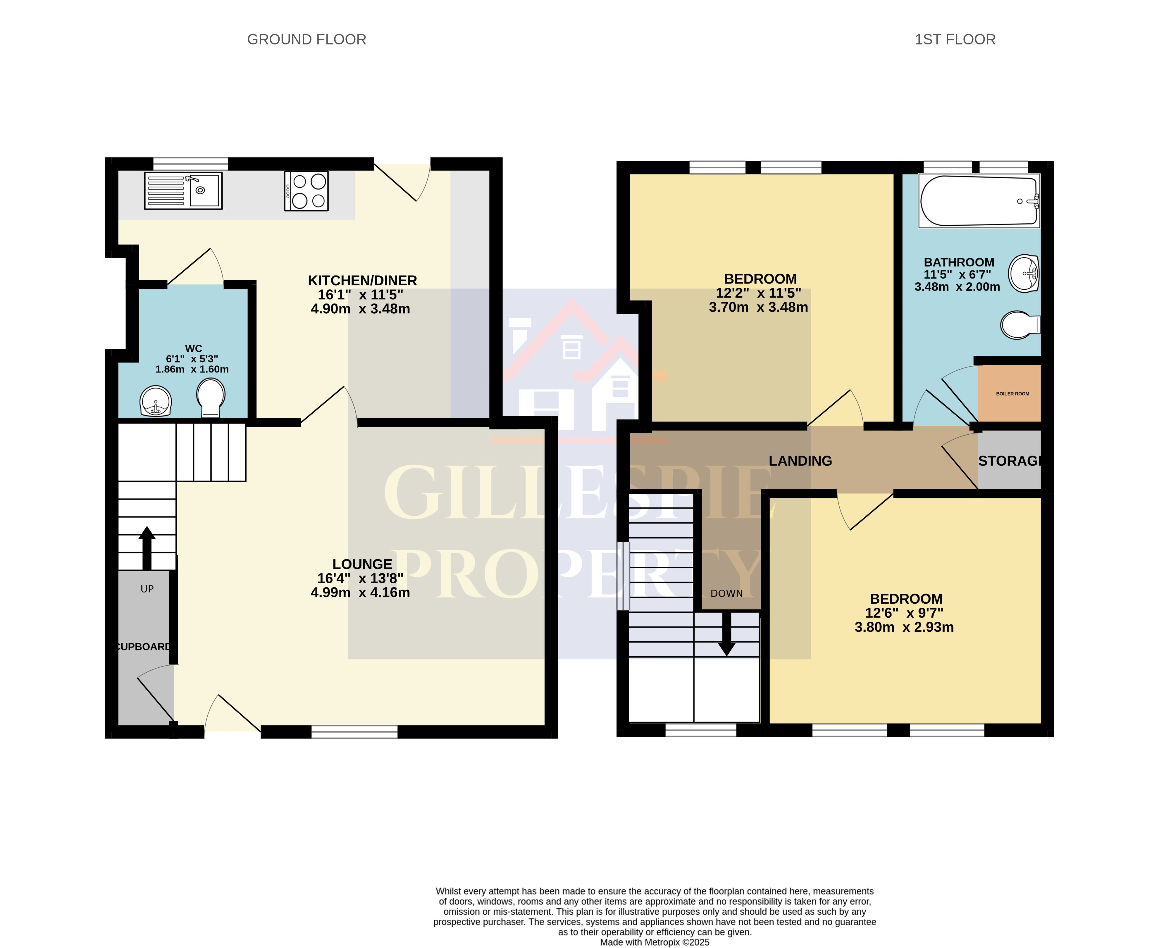 33, Tryst Road, Stenhousemuir floorplan