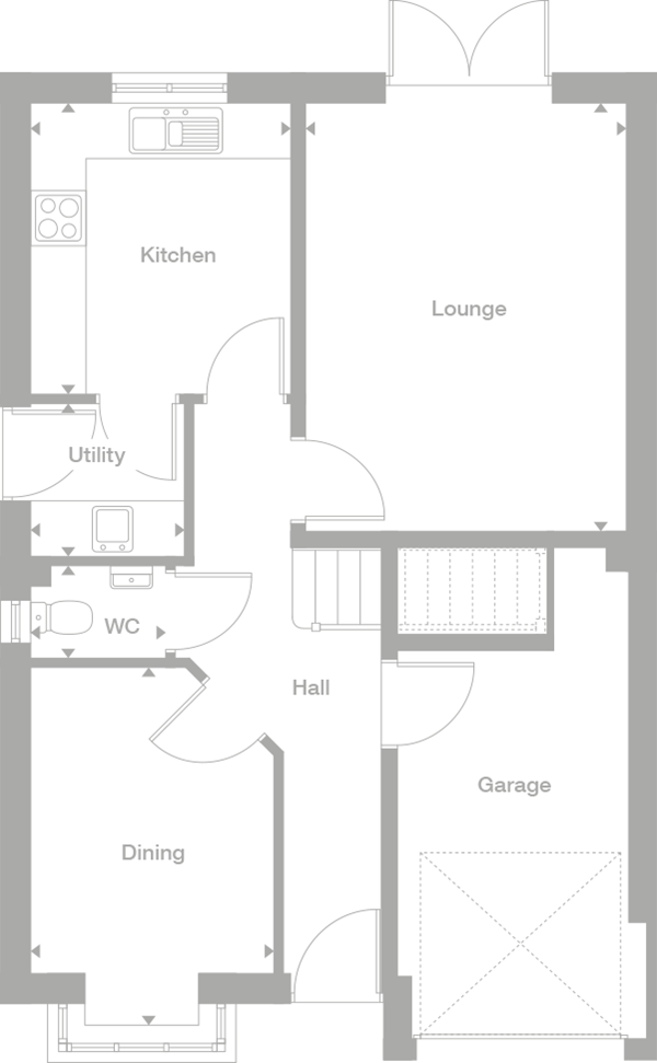 4 Bedrooms Detached house for sale in Heathlands, Sandbach CW11