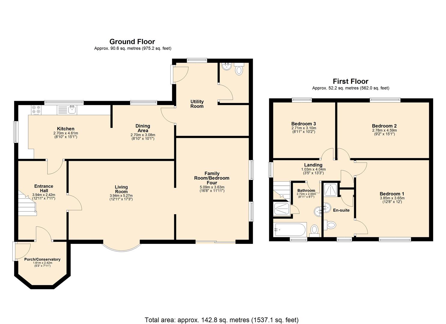 Glen Vine, Pendean Close, Alfreton floorplan