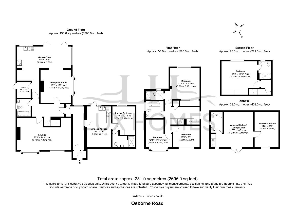 204 Osborne Road, Hornchurch floorplan