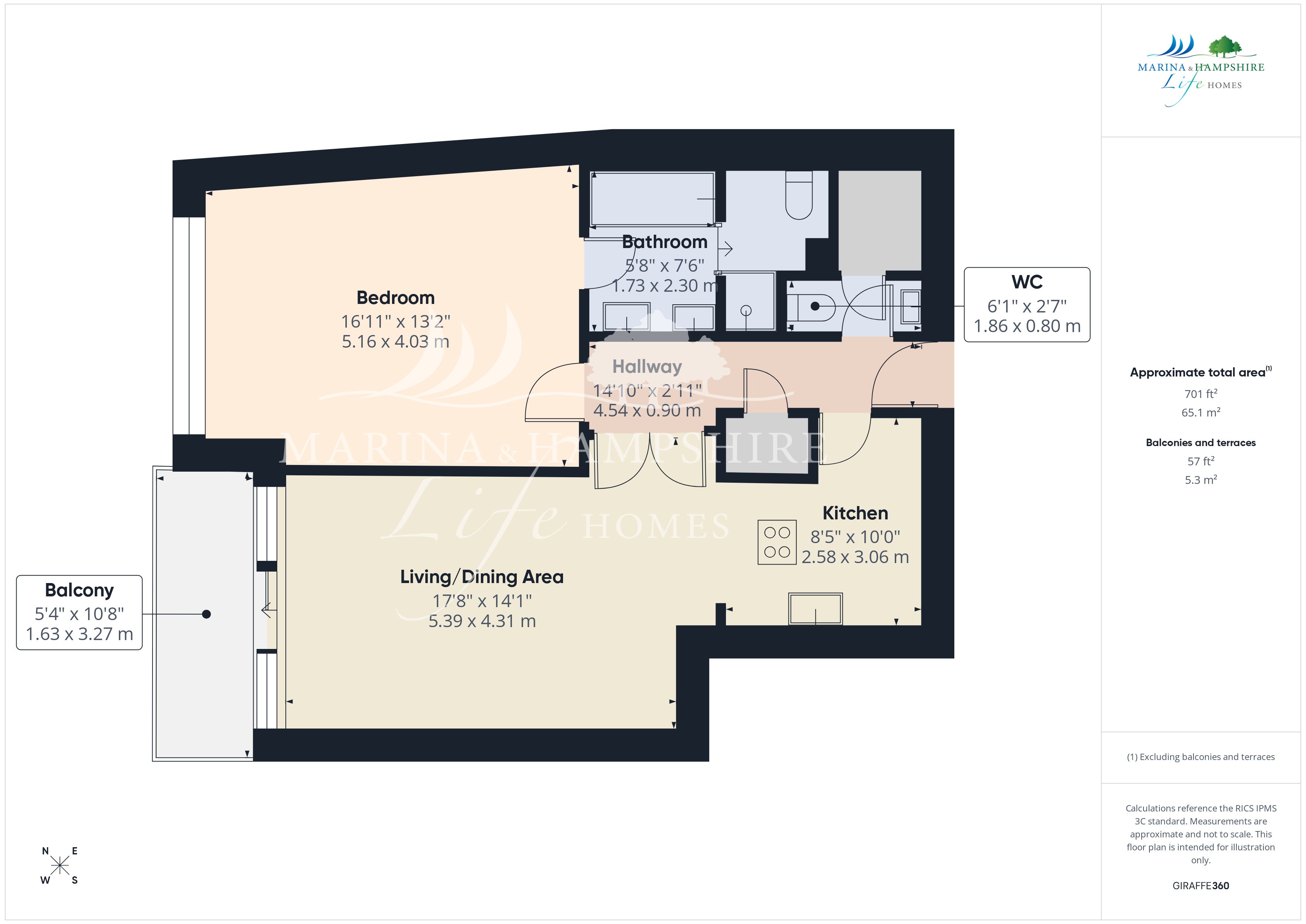 29, Oyster Quay, Port Solent, Portsmouth floorplan