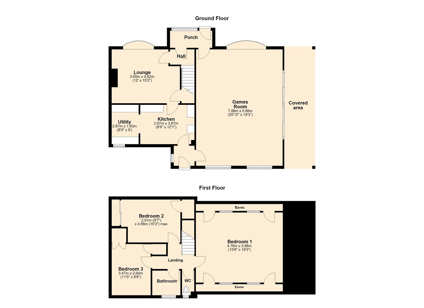 48, Birdsall Avenue, Hull floorplan