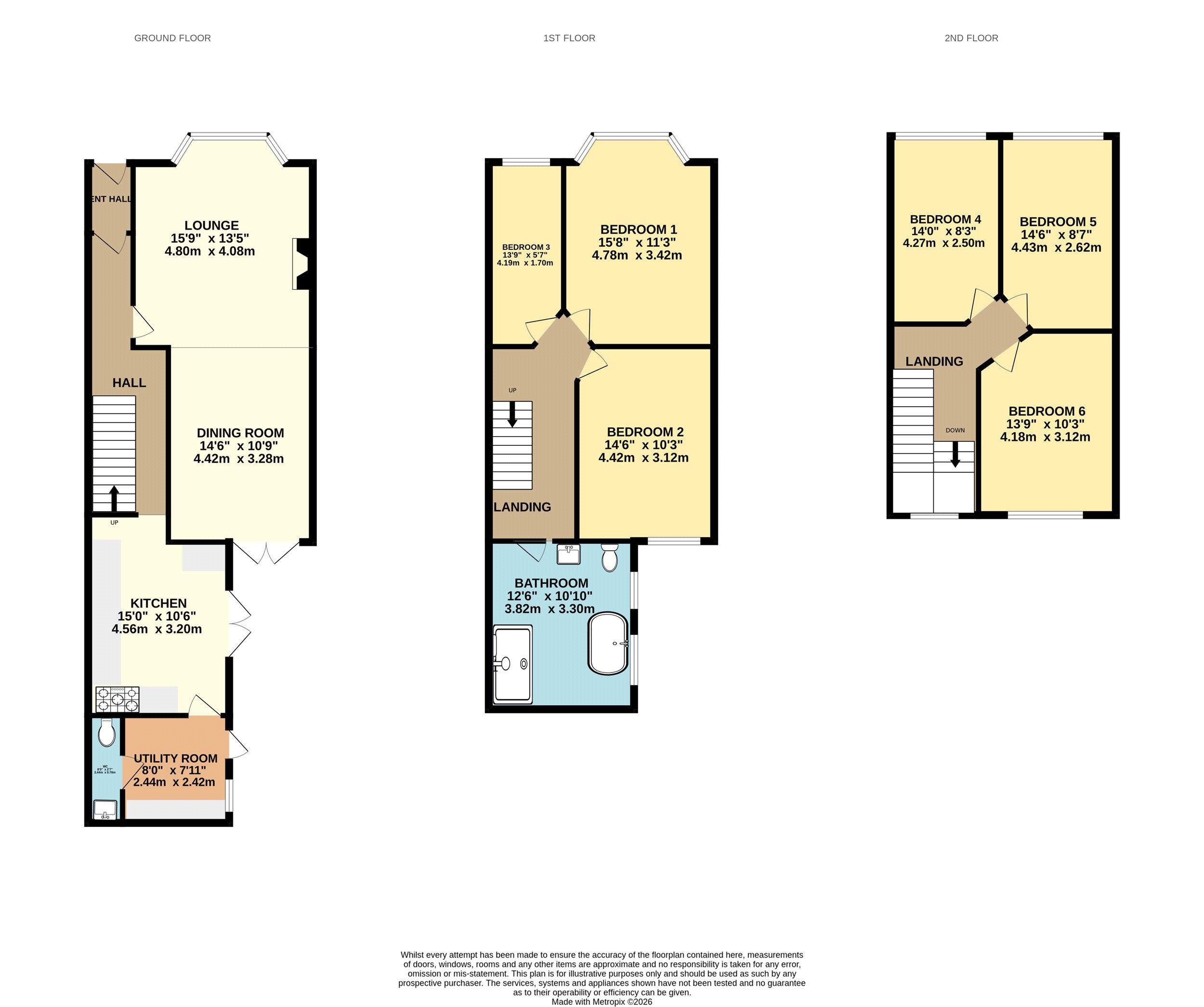 3 Chambercombe Road, Ilfracombe Devon, Devon floorplan