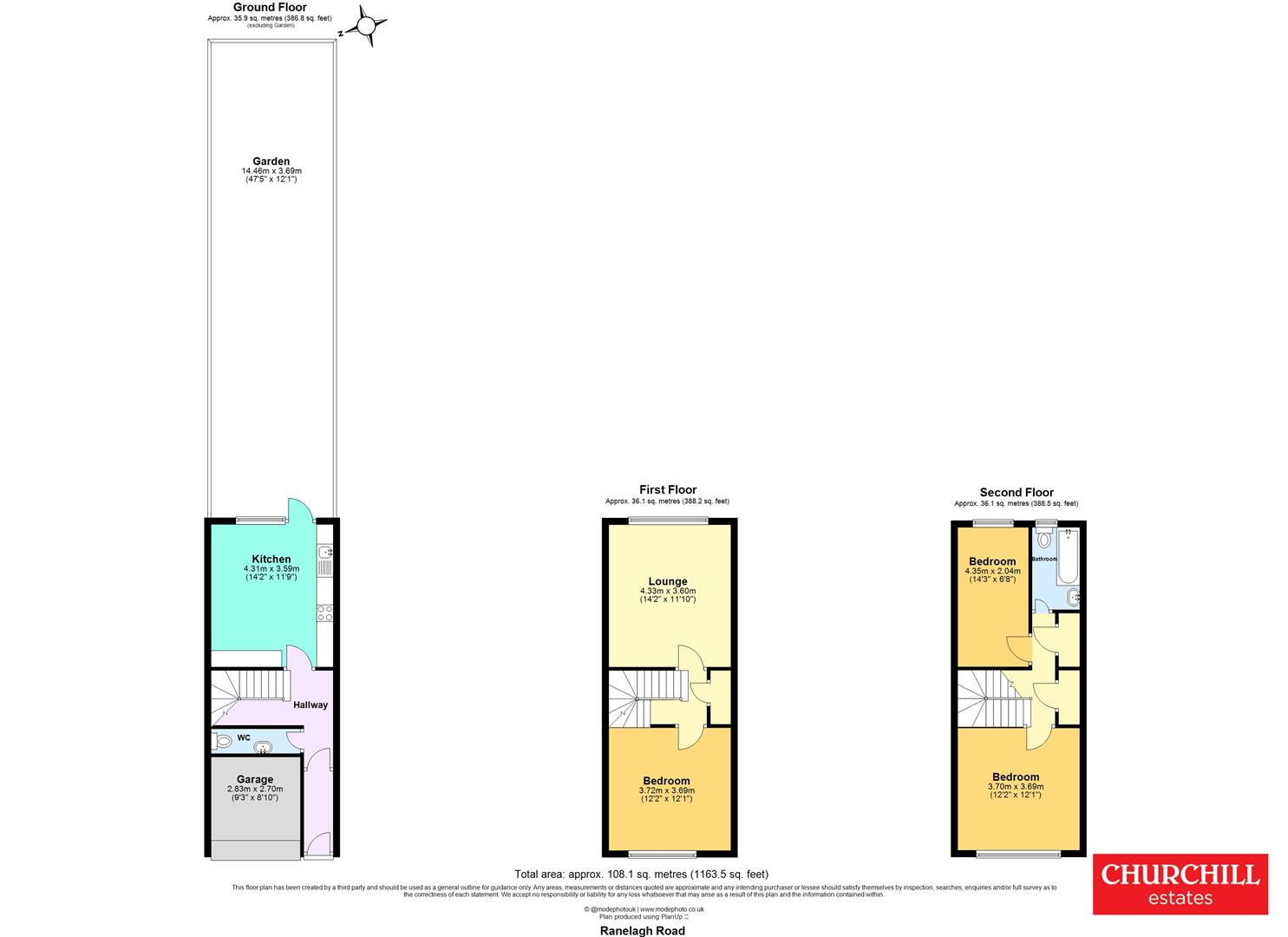 23, Ranelagh Road, East Ham floorplan