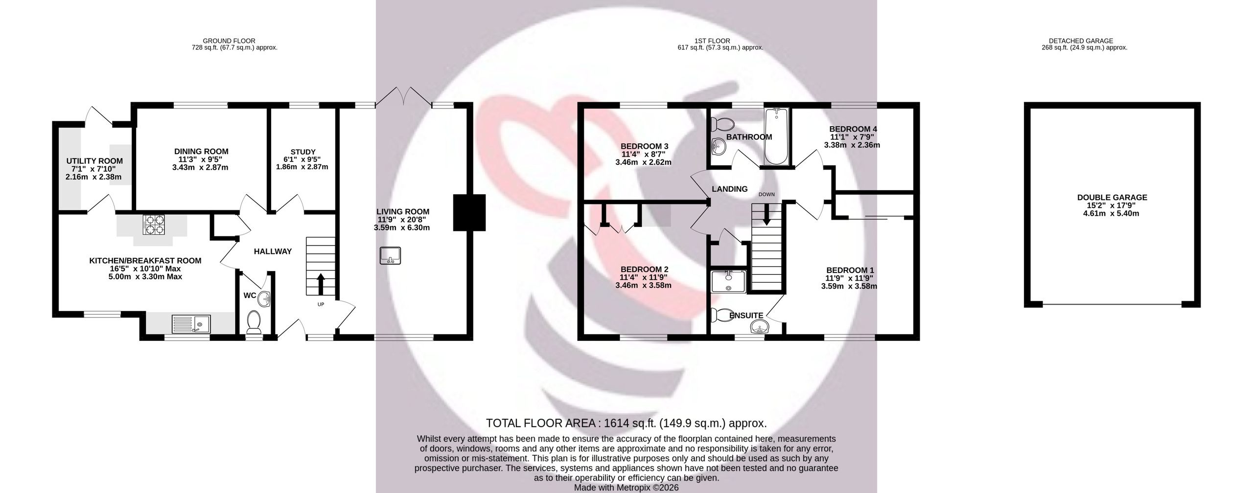 6 Throgmorton Road, Yateley floorplan