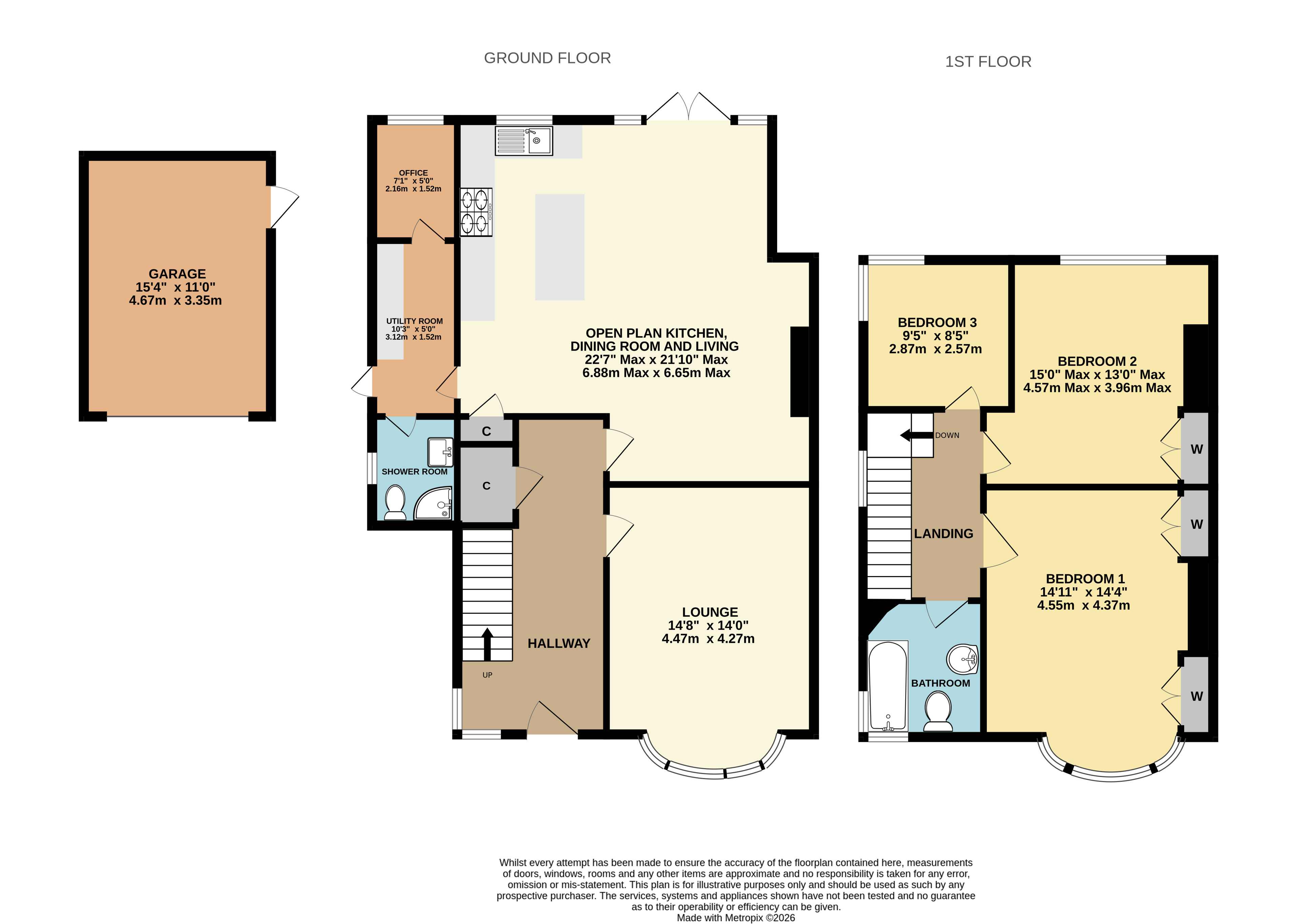 57, Yelland Road, Barnstaple floorplan
