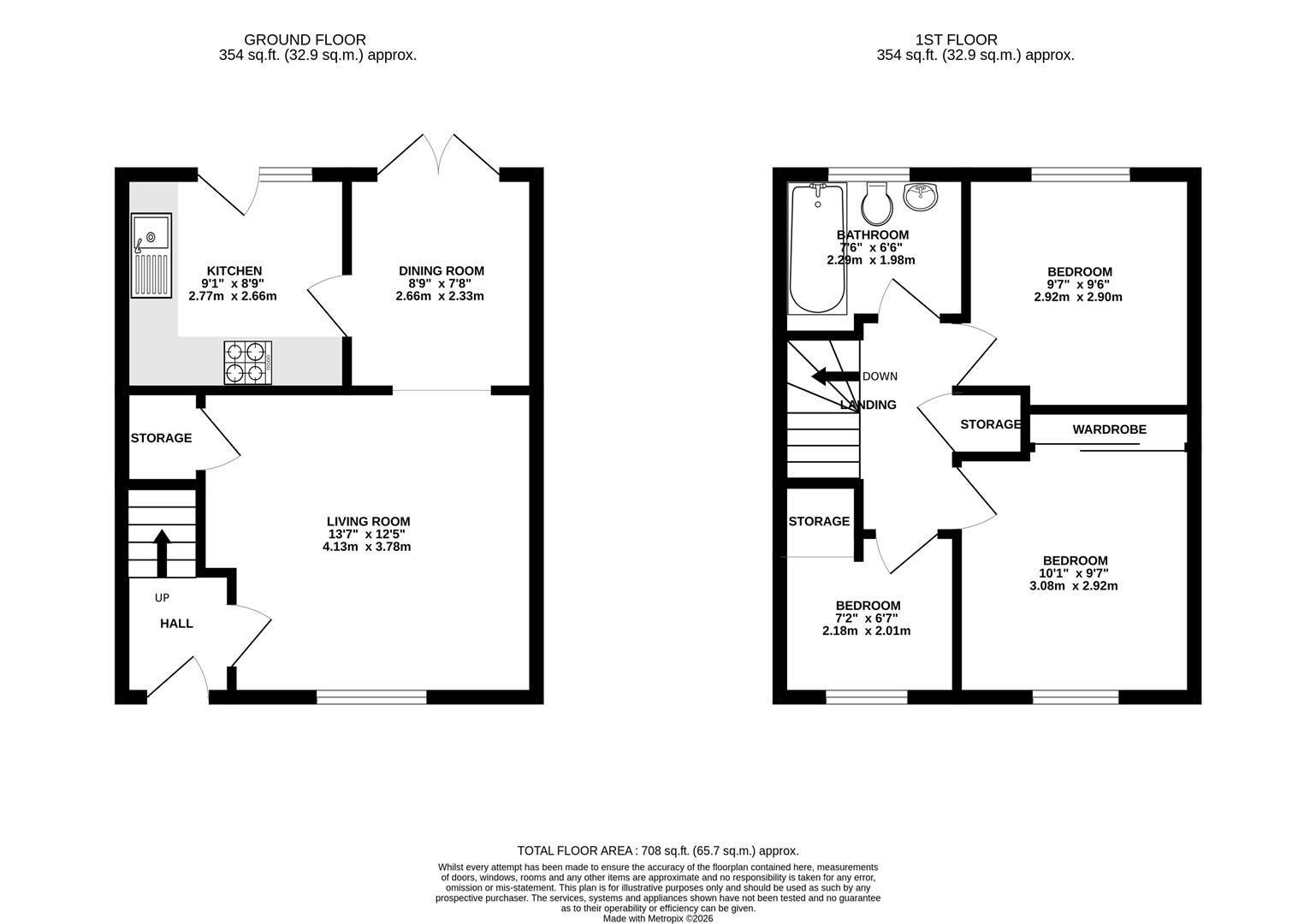 17, Pye Croft, Bristol floorplan