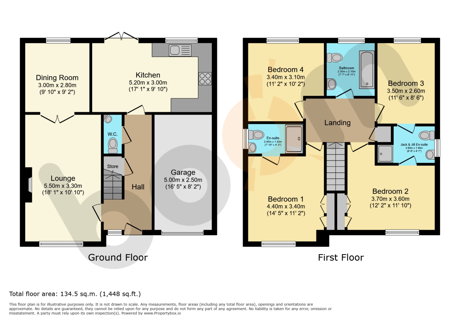 1, Glen Court, Dalry floorplan
