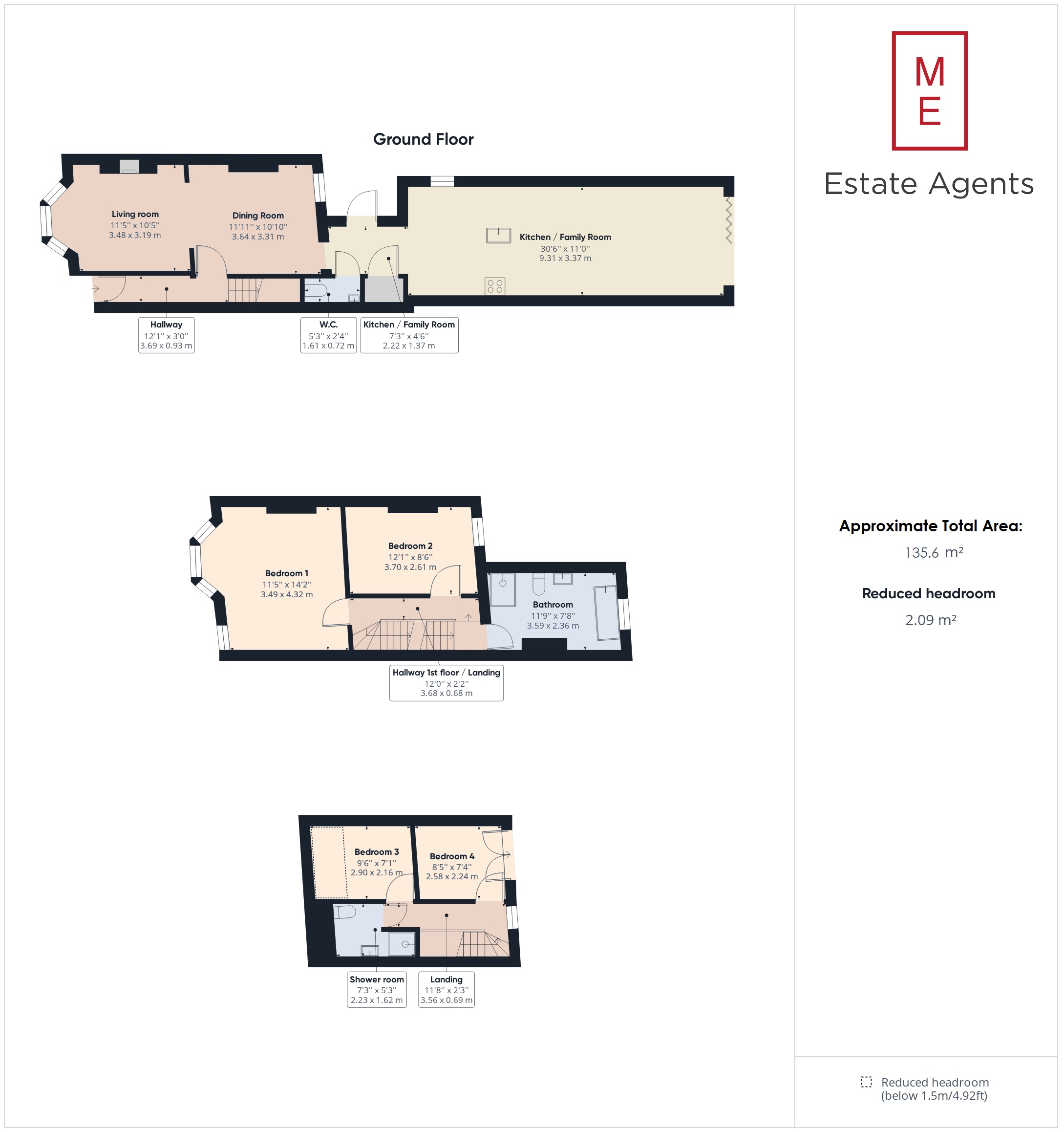 Tilford Road, Farnham, Surrey GU9, 4 bedroom semidetached house for