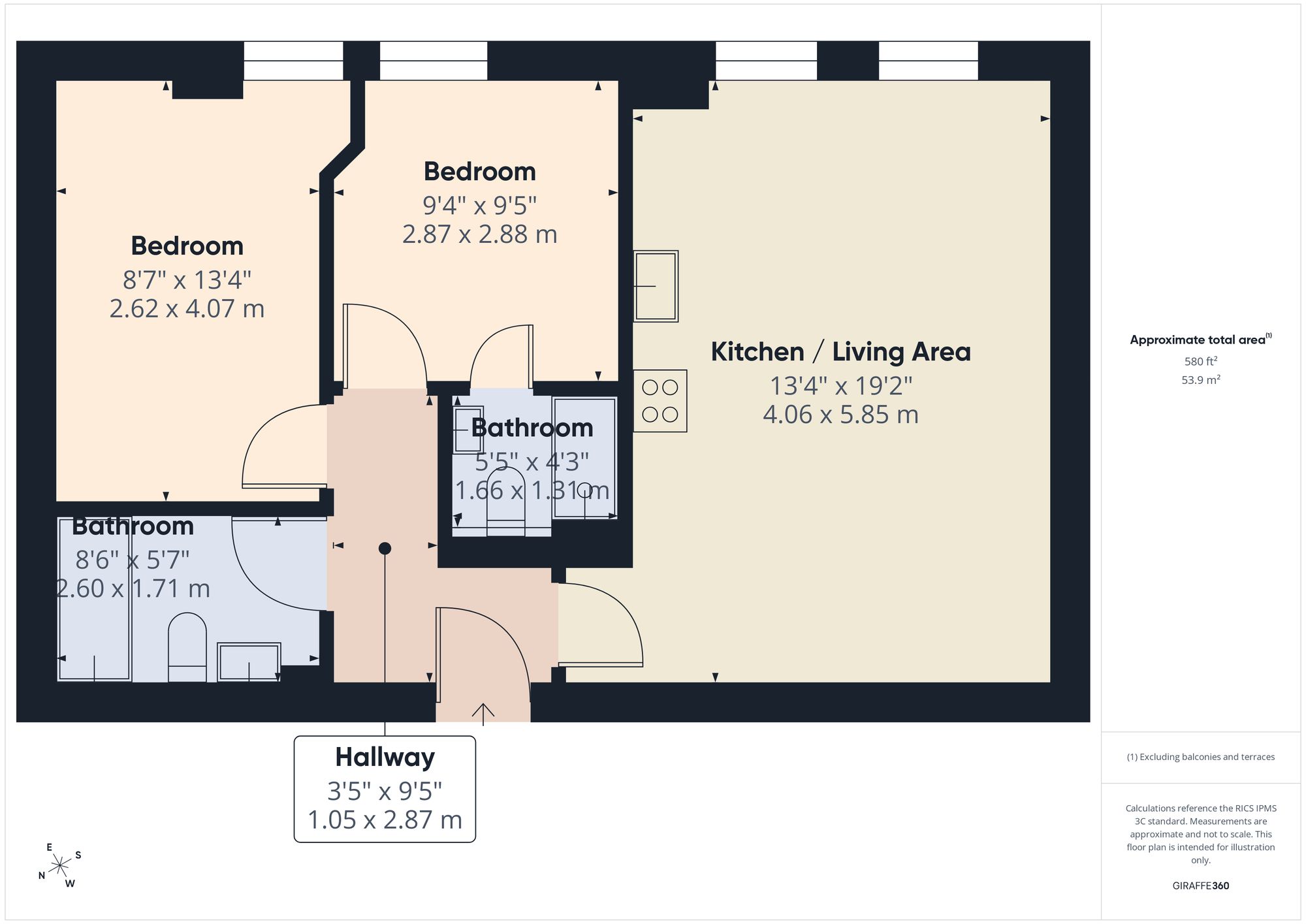 Flat 6, Fitzalan House Park Road, Gloucester floorplan