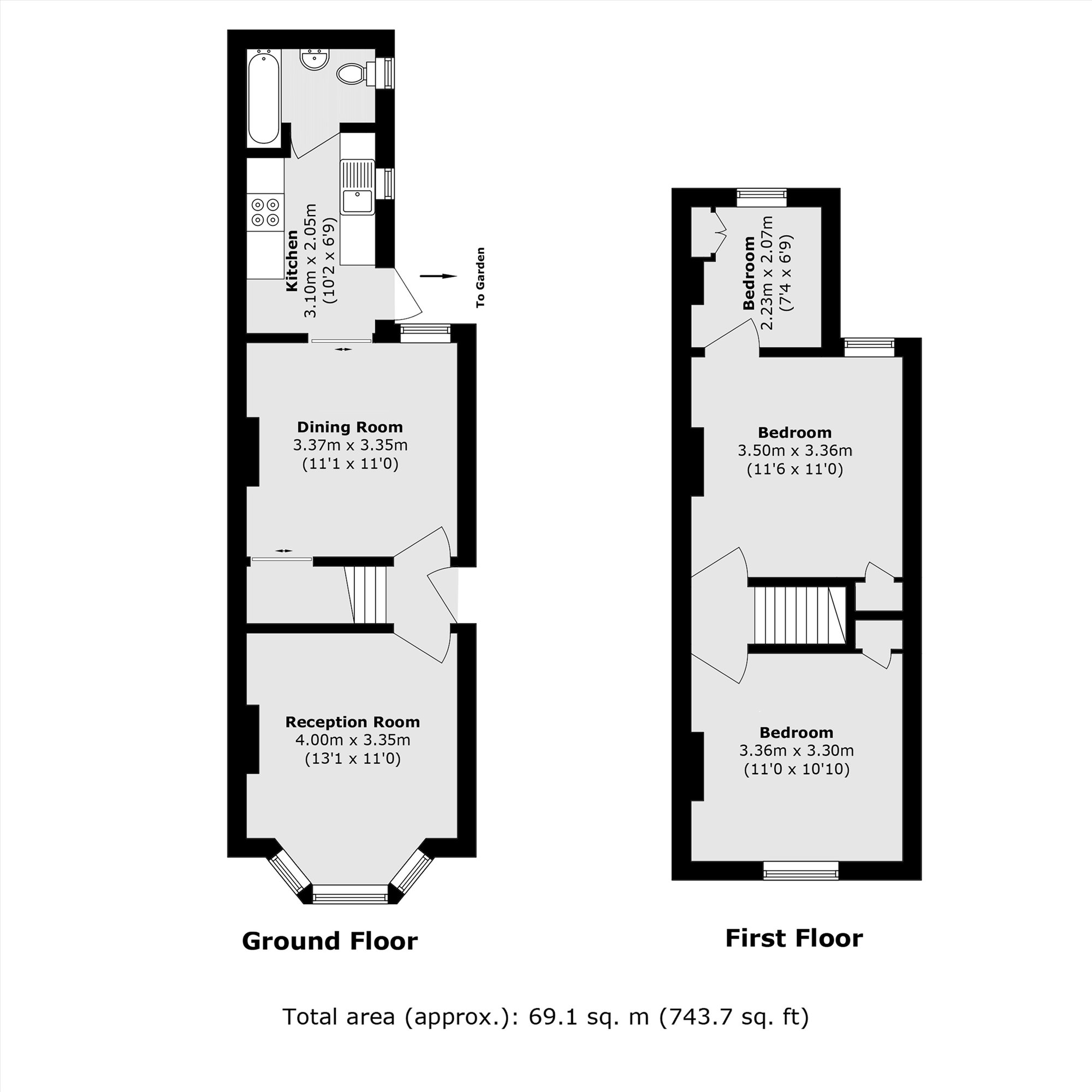63, Portland Road, Kingston Upon Thames floorplan