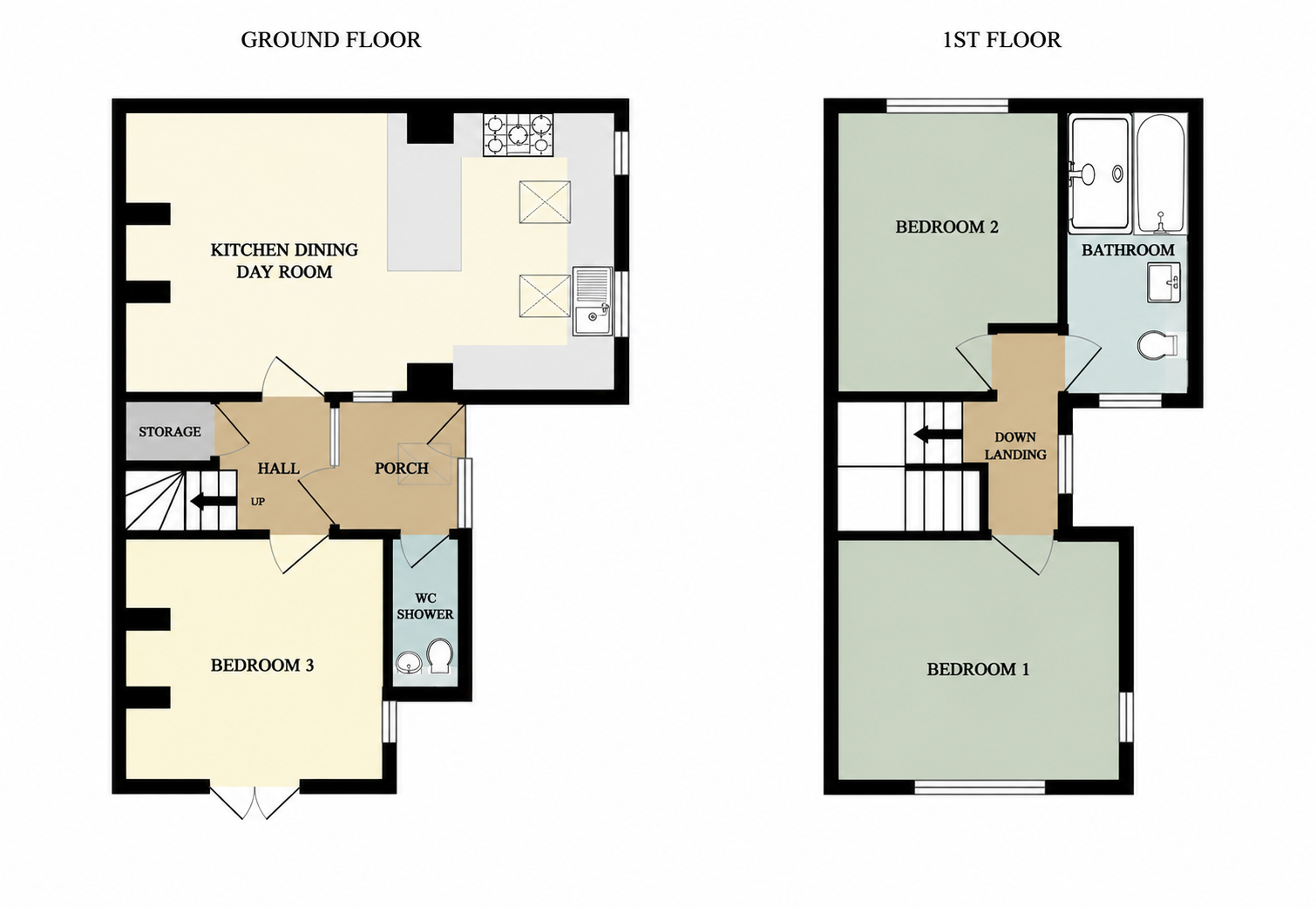 The Hayloft, Ousby, Ousby floorplan