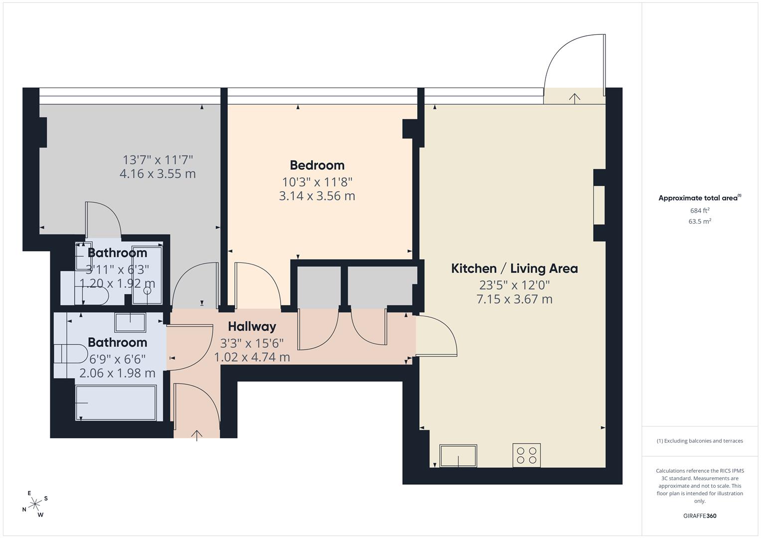 3 Kenyons Steps, Liverpool floorplan