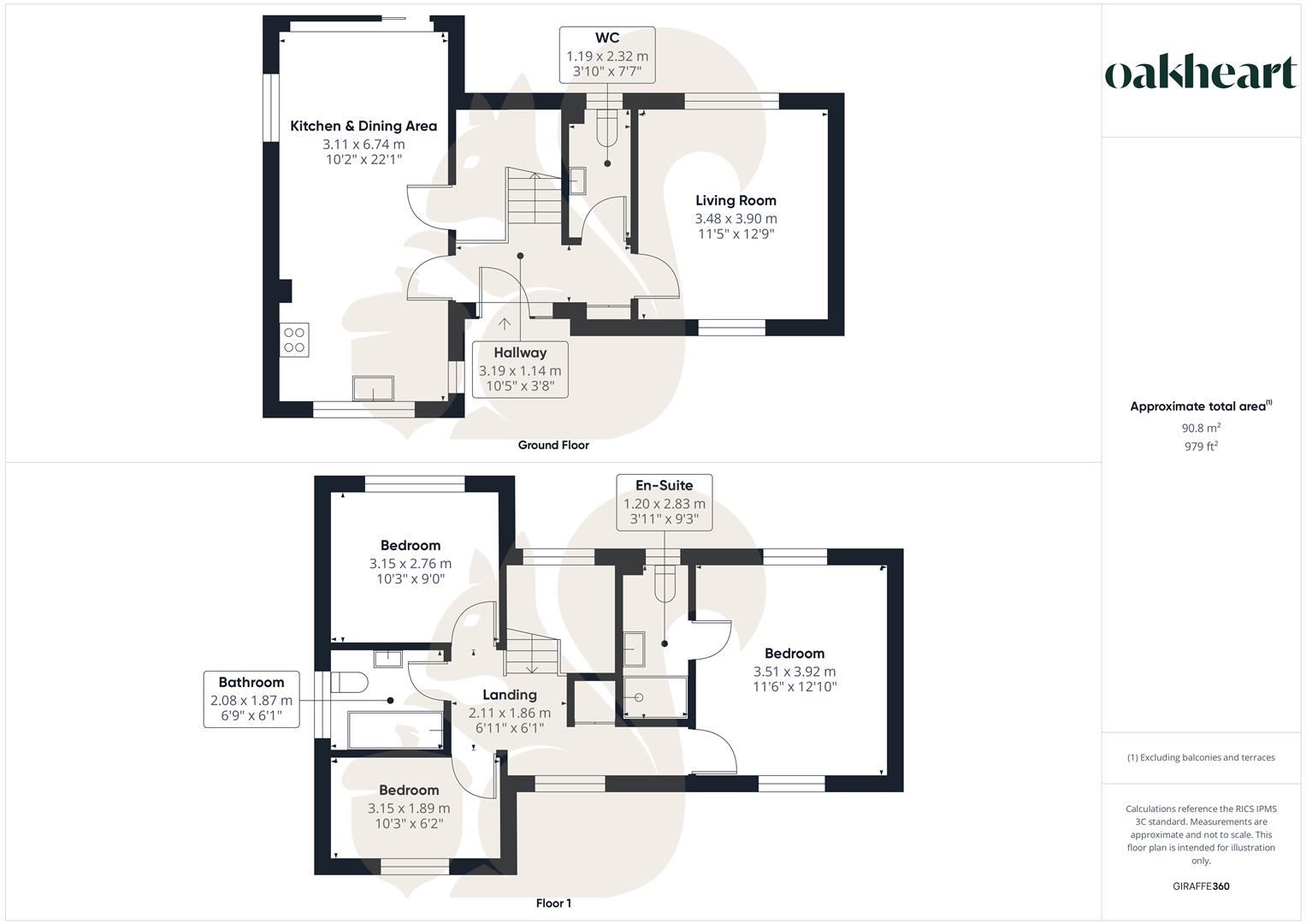 4, Market Close, Colchester floorplan