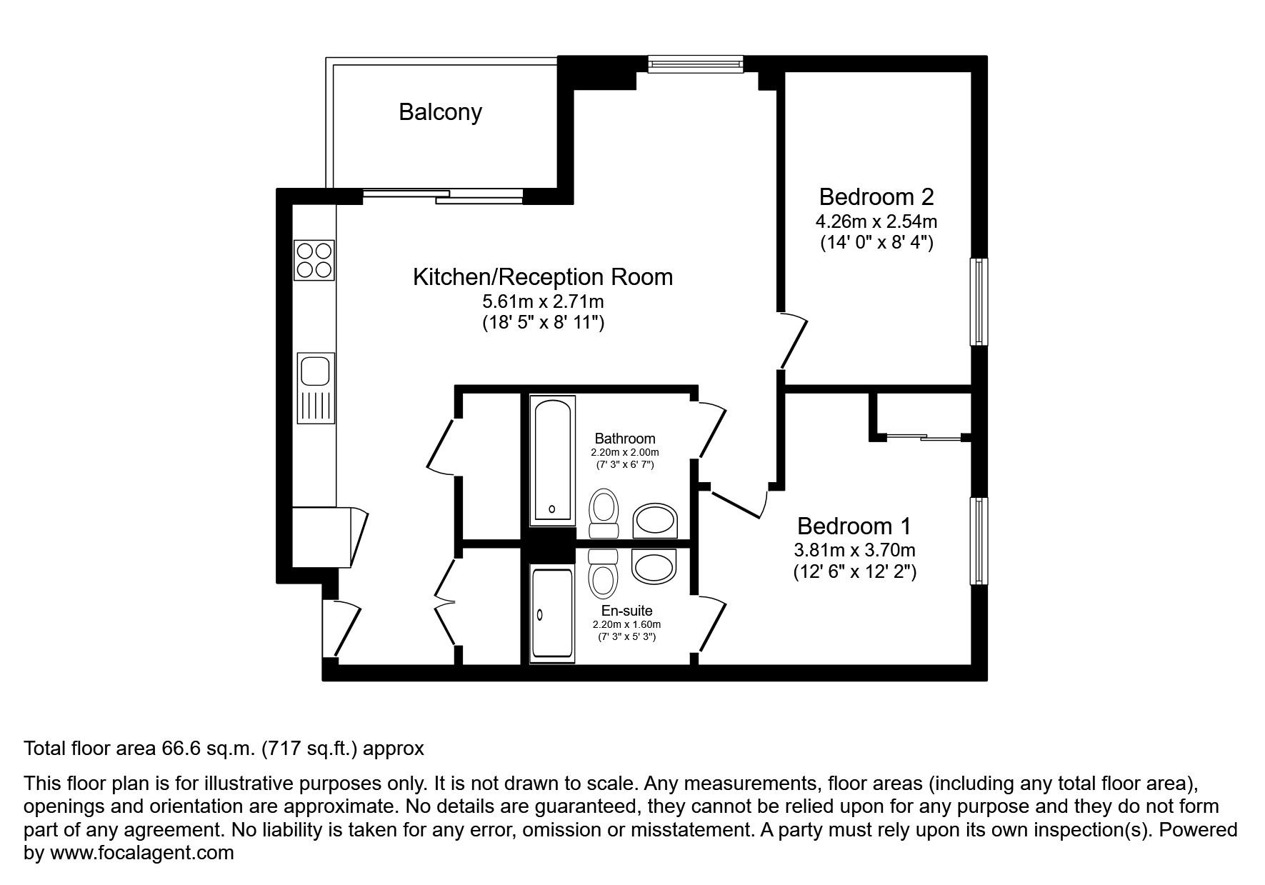 9, 602 Headwater Point, London Borough Of Tower Hamlets floorplan