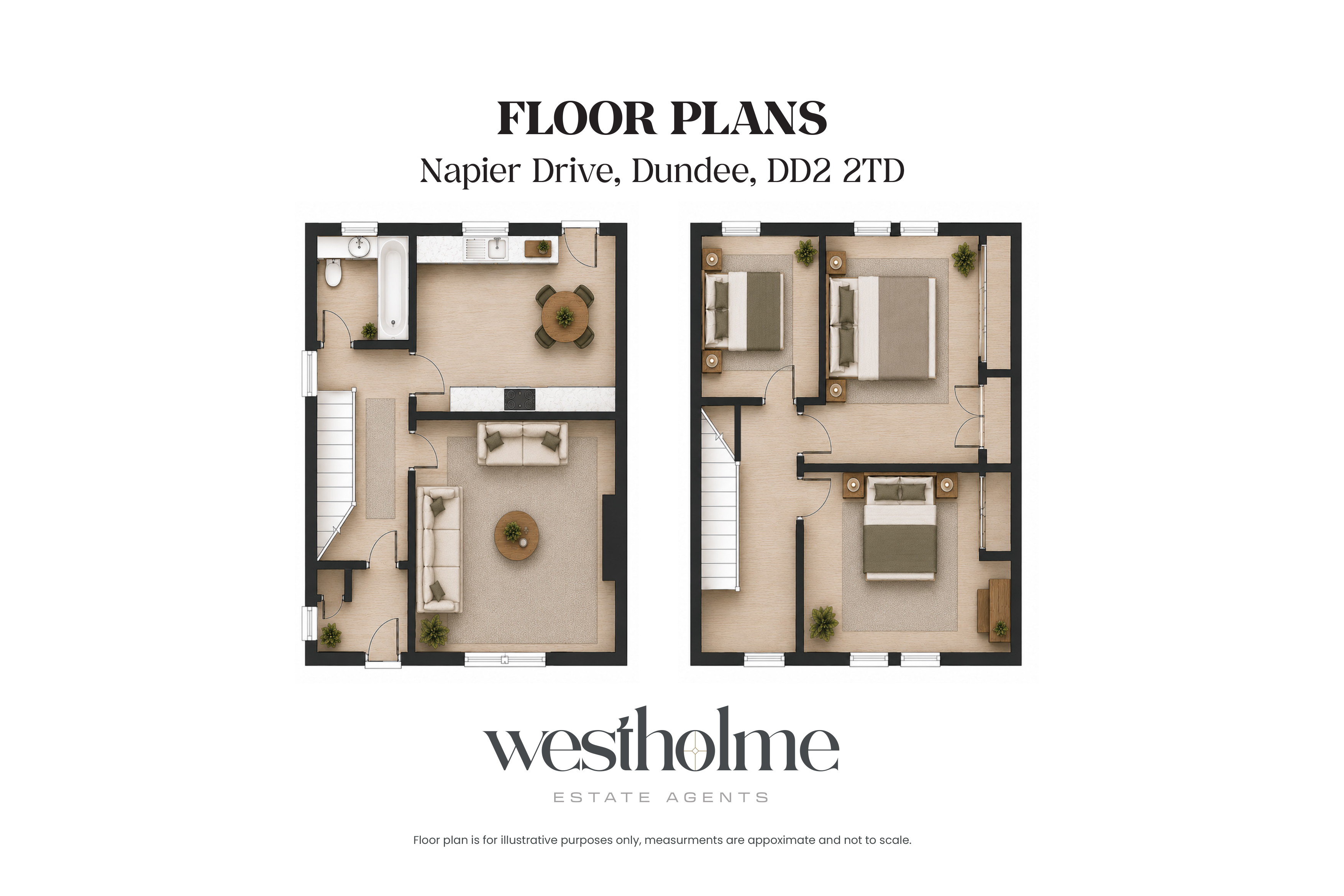 86, Napier Drive, Dundee floorplan