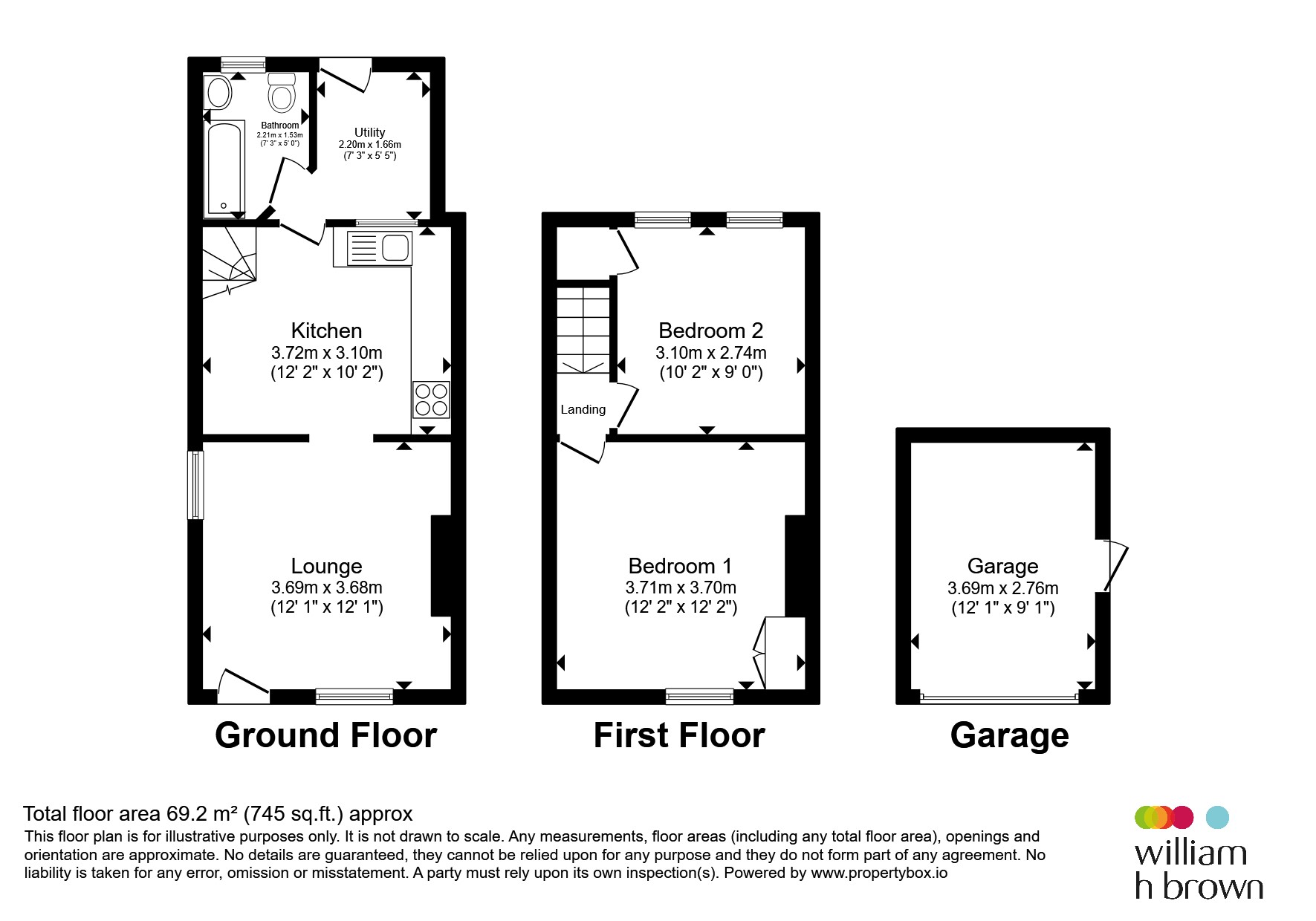 18, Cowood Street, Mexborough floorplan