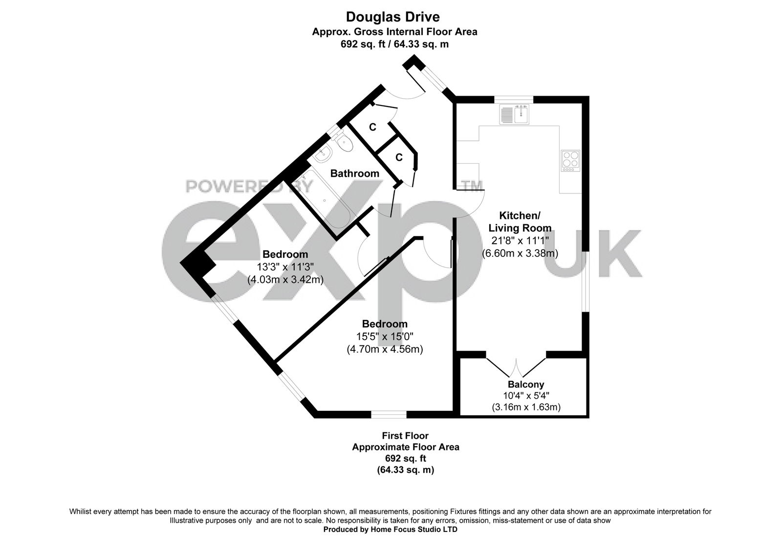 40,Douglas Court, Douglas Drive, Bordon floorplan