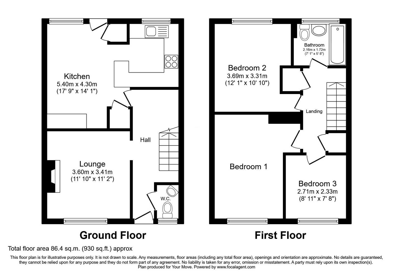 99, Fountain Lane, West Midlands floorplan
