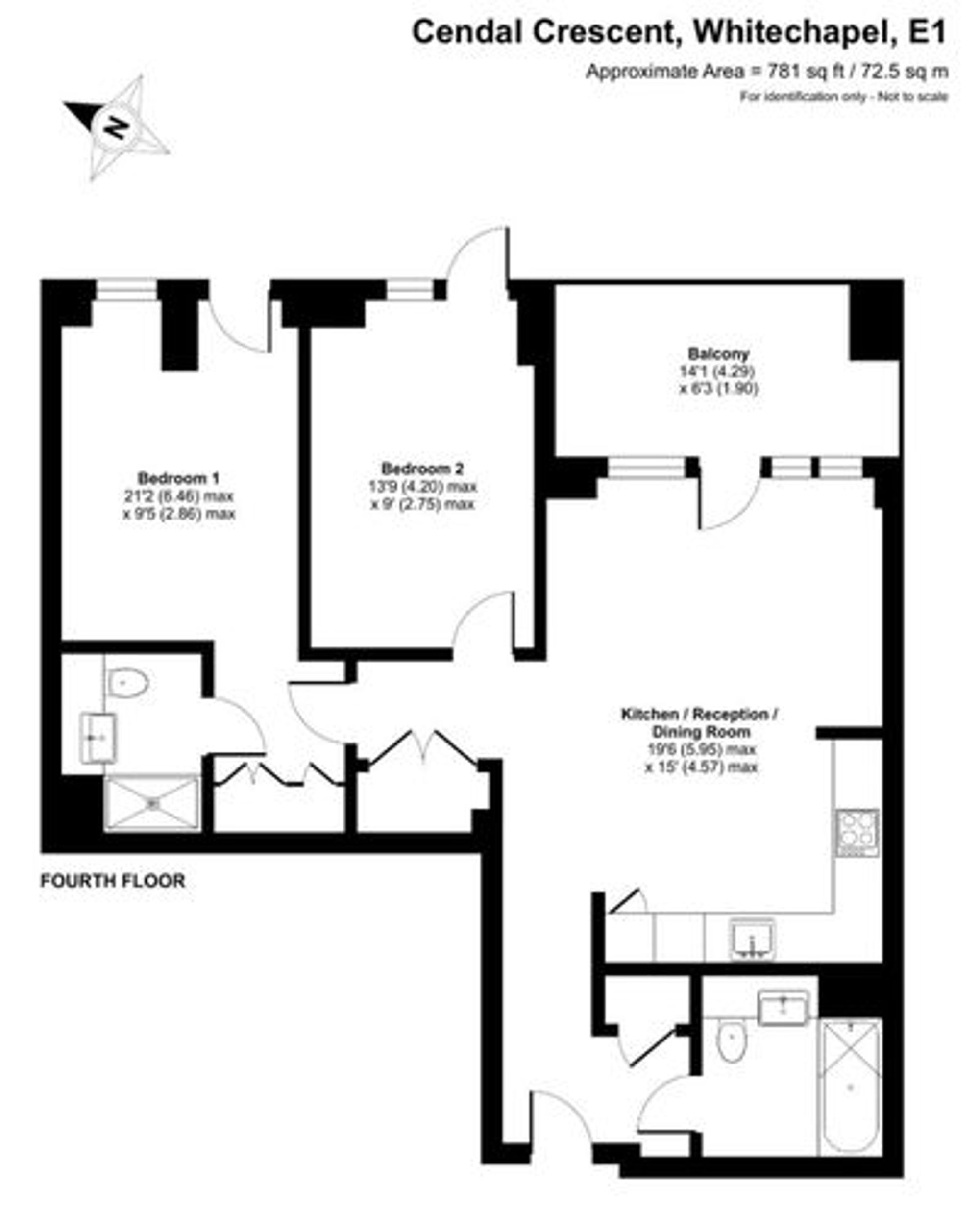 Apt 1903, Bouchon Point, London floorplan