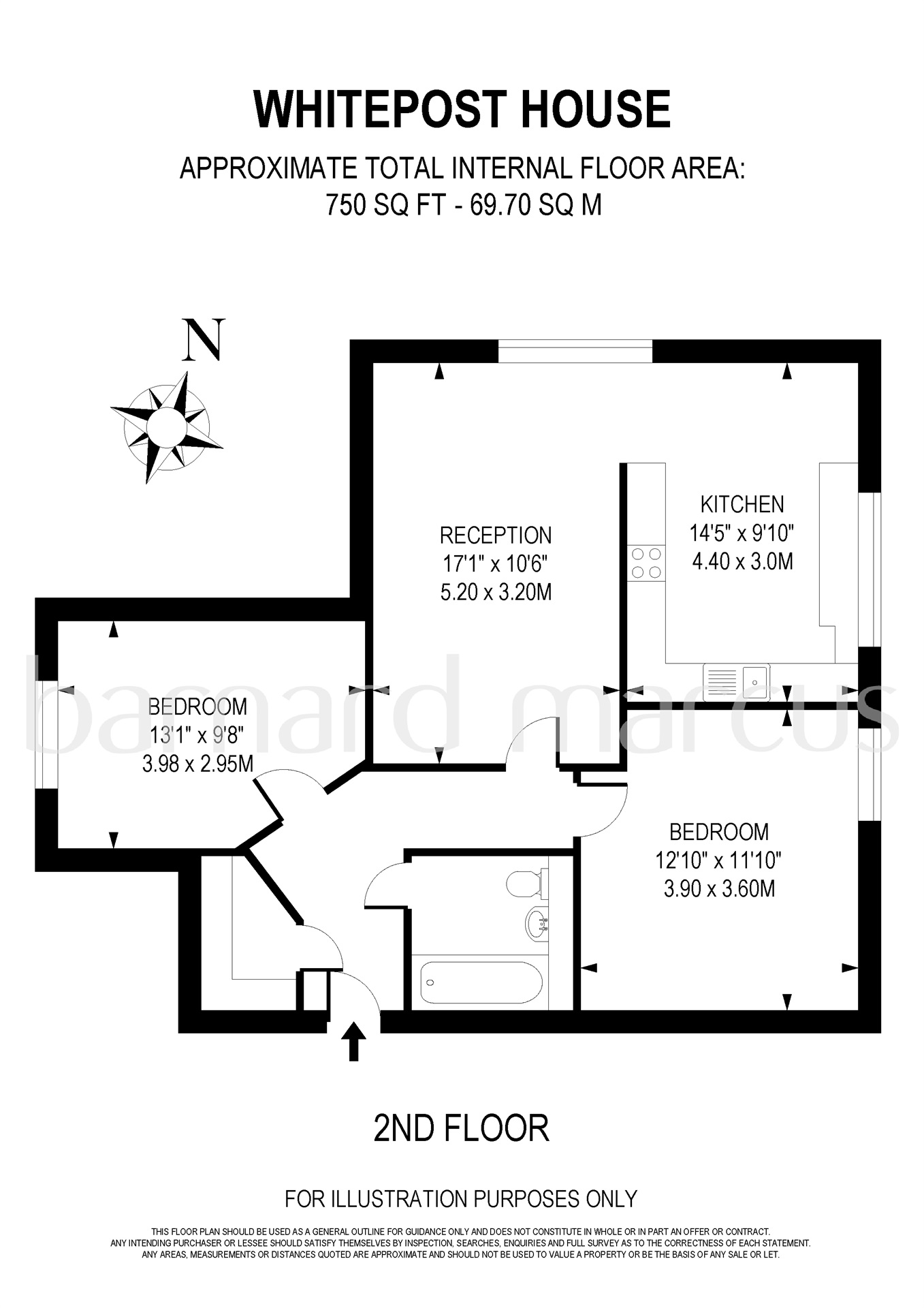 2 Bedrooms Flat for sale in Whitepost Hill, Redhill RH1