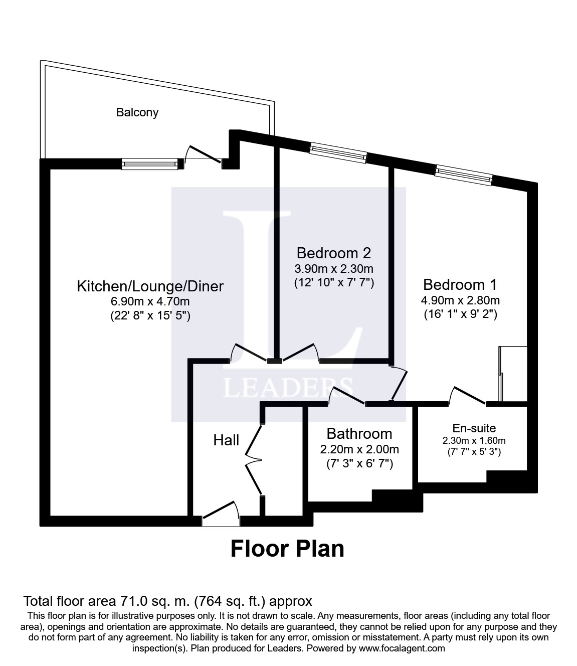 2 Bedrooms Flat for sale in Orion, 9 The Boardwalk, Brighton BN2
