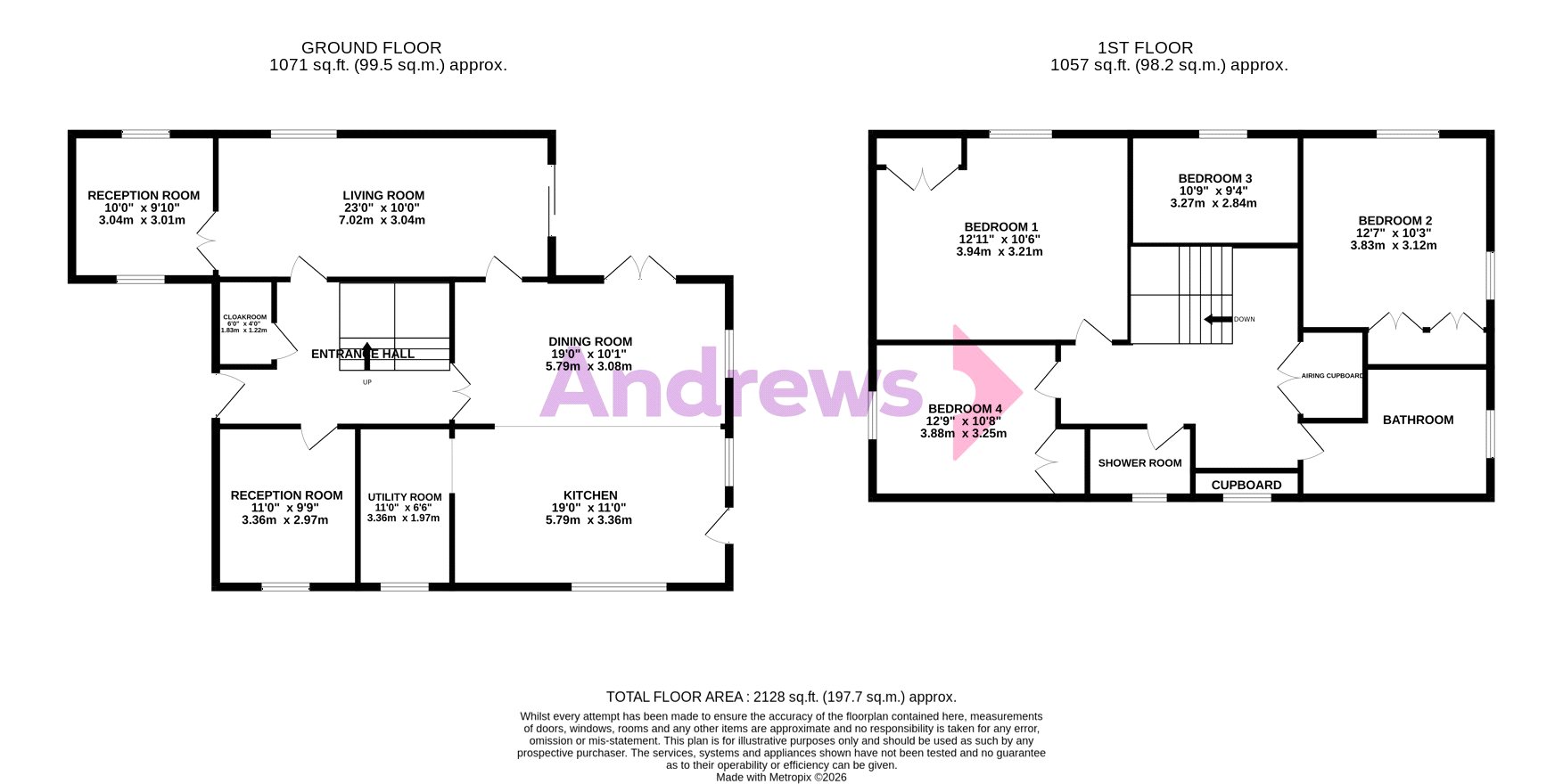 St. Michaels Vicarage,, Faringdon Road, Oxfordshire floorplan