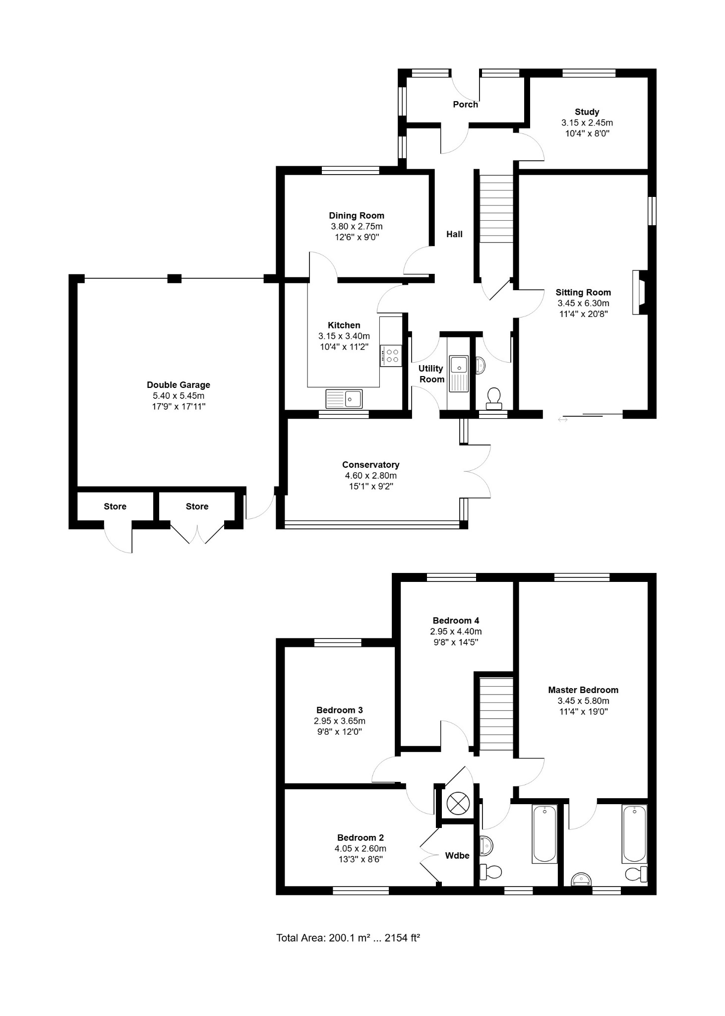 23 Robin Hill, Heacham, Norfolk floorplan